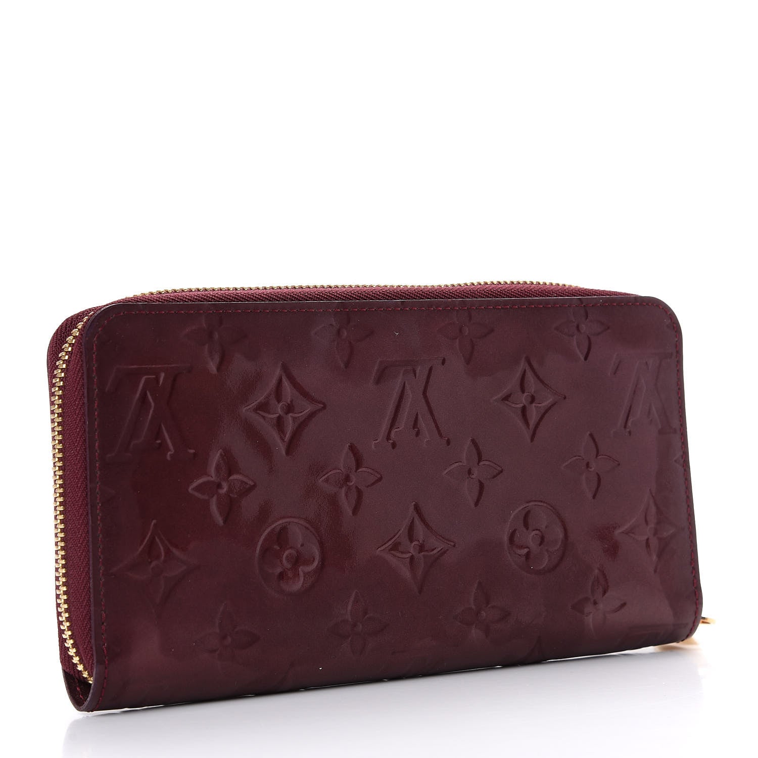 Louis Vuitton Vernis Zippy Wallet Rouge Fauviste 3 of 8
