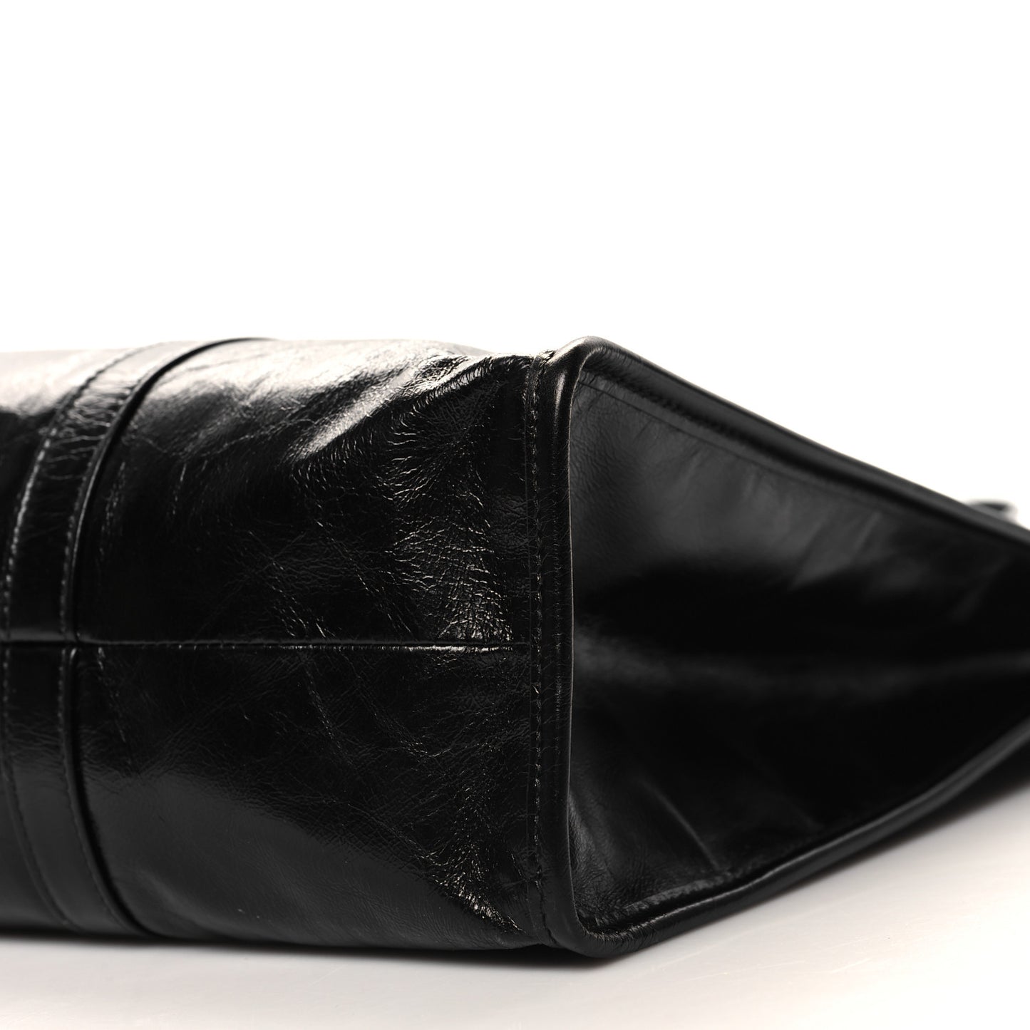 Soft Lux Large Shopping Tote Black