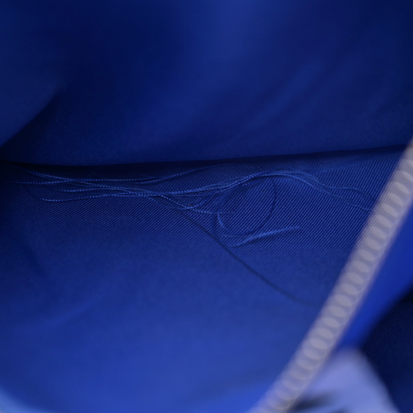 Vegan Leather Medium Shopping Bag Cerulean