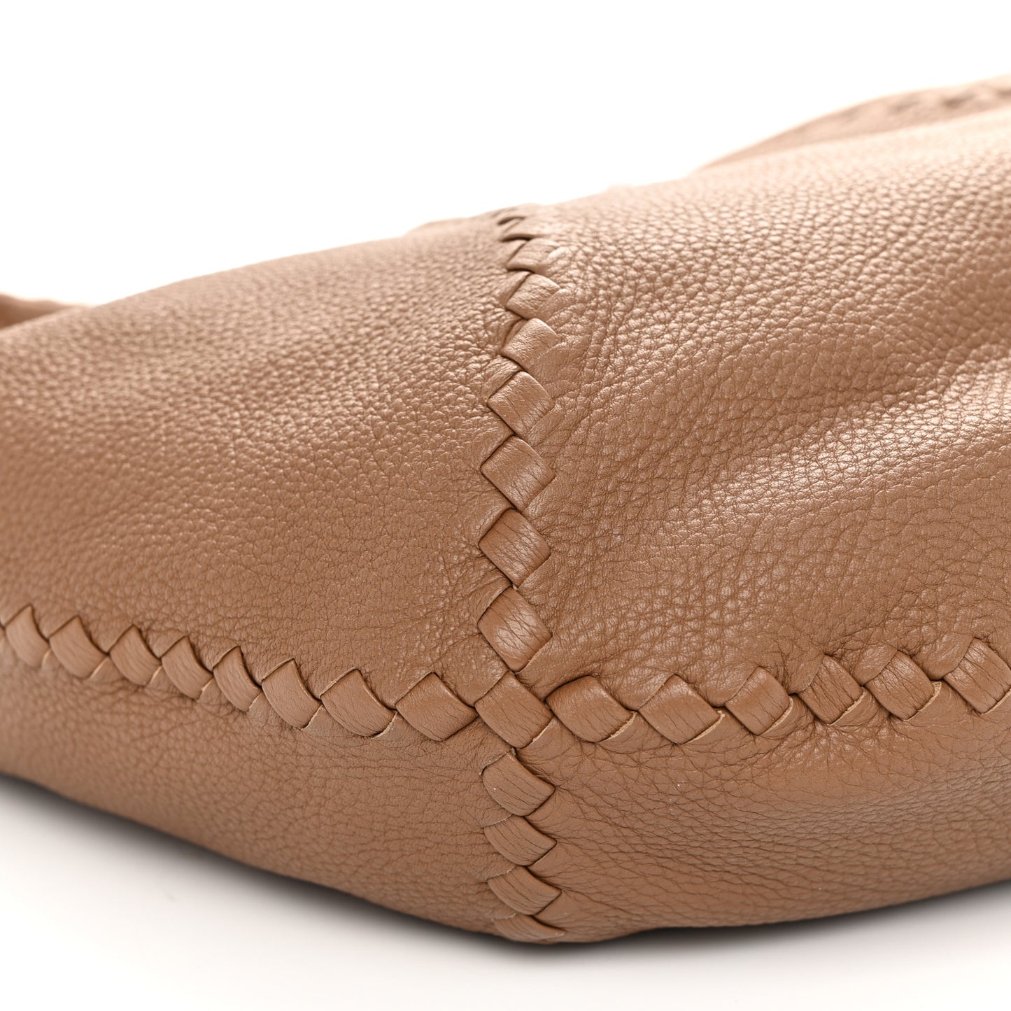 Cervo Deerskin Large Hobo Brown