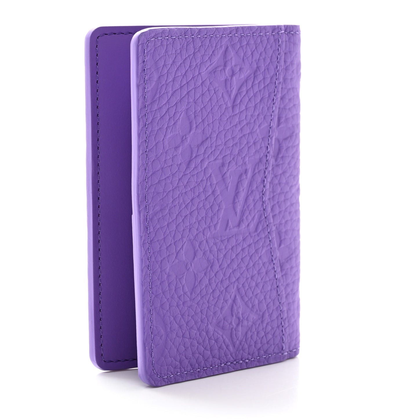 Taurillon Monogram Pocket Organizer Violet