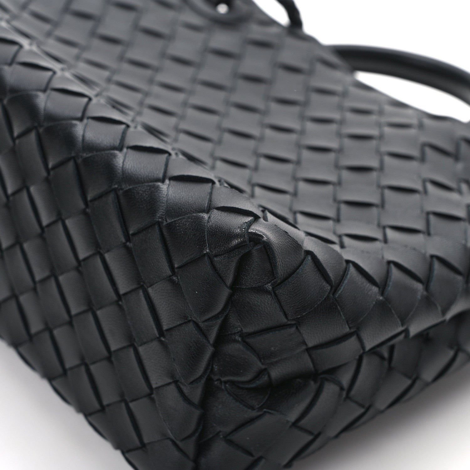 Bottega Veneta Nappa Intrecciato Small Andiamo Shoulder Bag Black 11 of 12