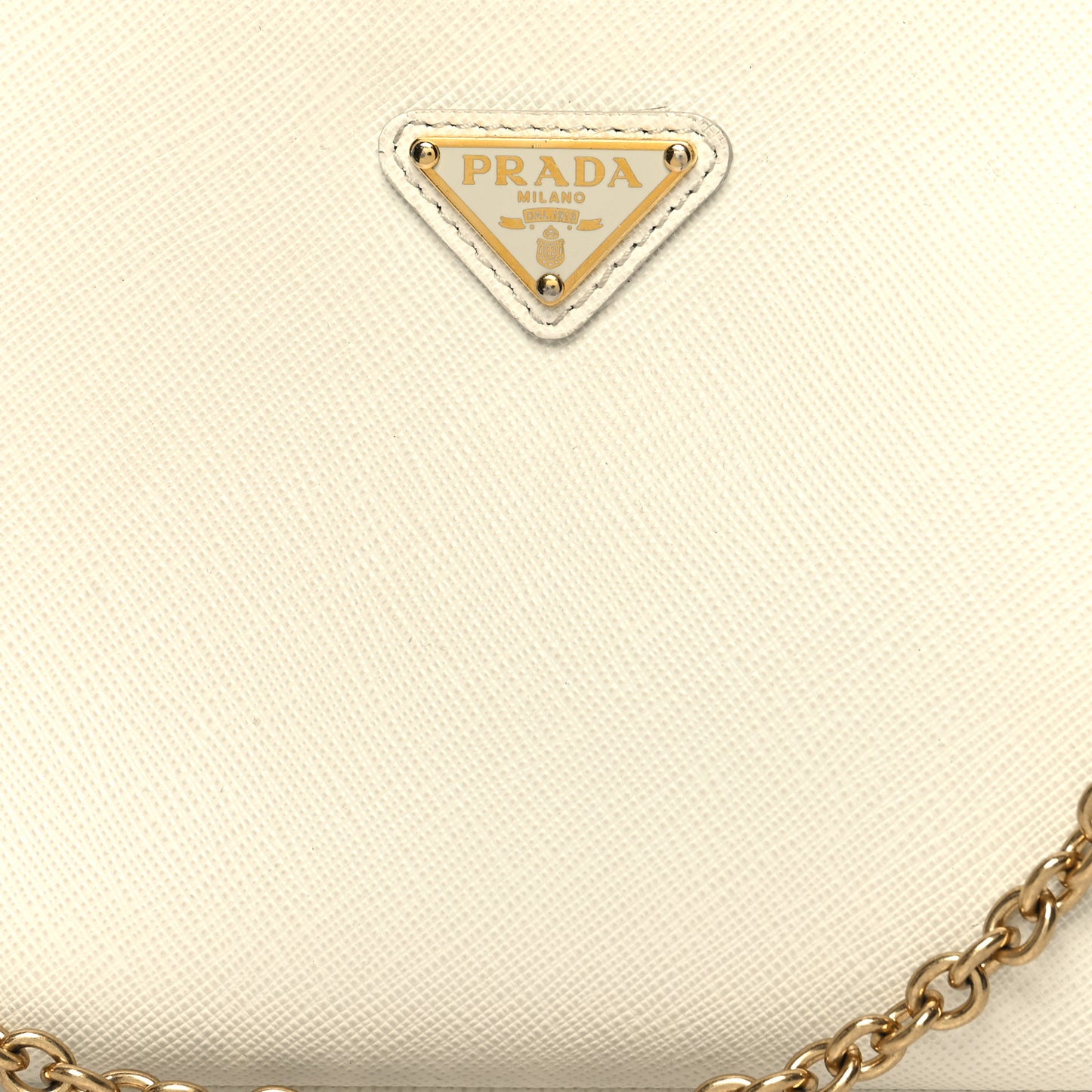 Saffiano Re-Edition 2005 Shoulder Bag White