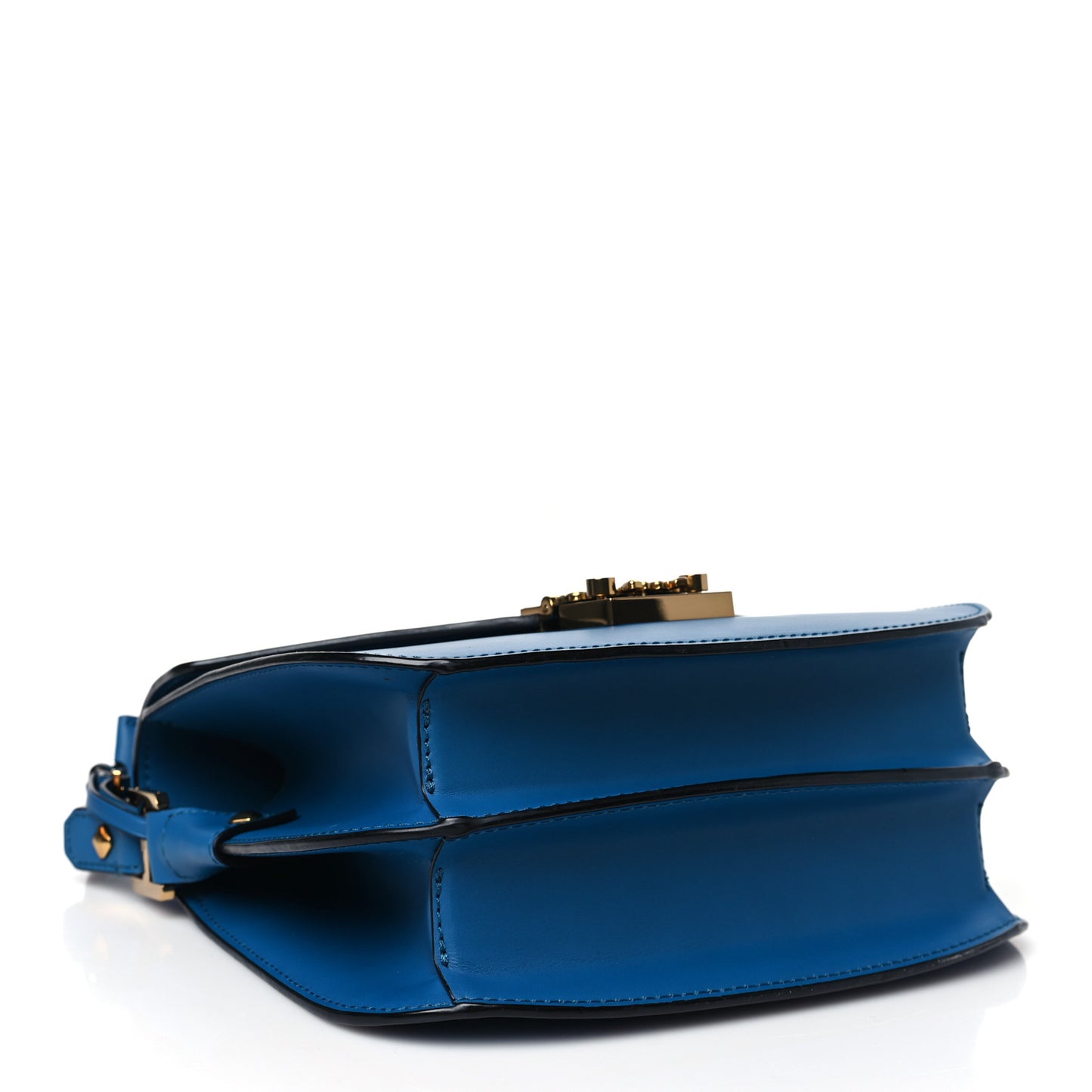 Calfskin Patricia Park Avenue Crossbody Bag Blue