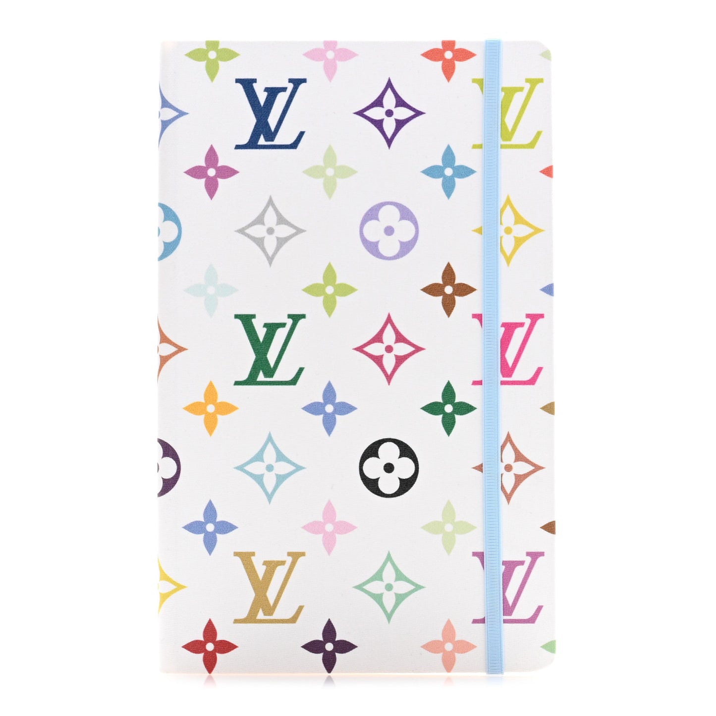 LV x TM Monogram Multicolor Jane Notebook MM White
