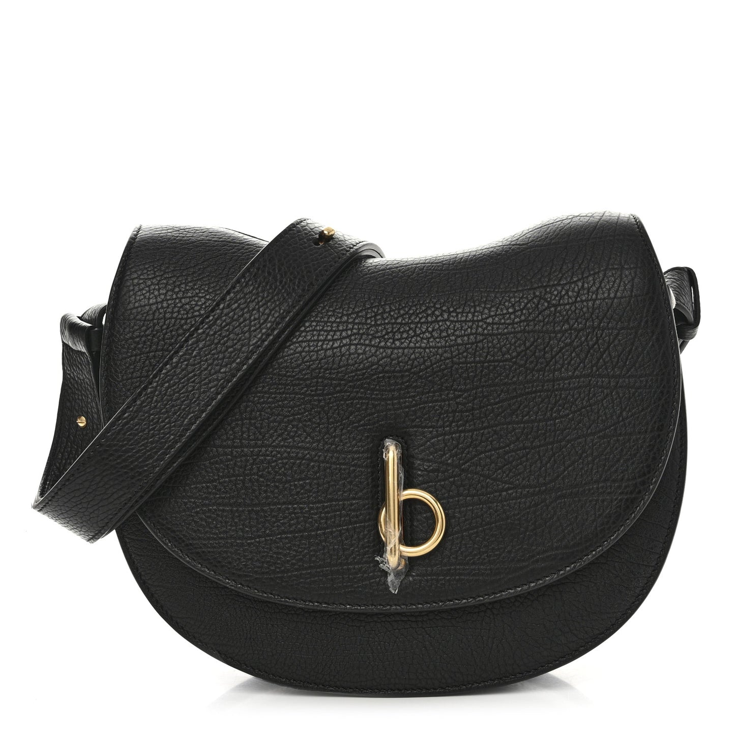 Calfskin Small Rocking Horse Crossbody Black