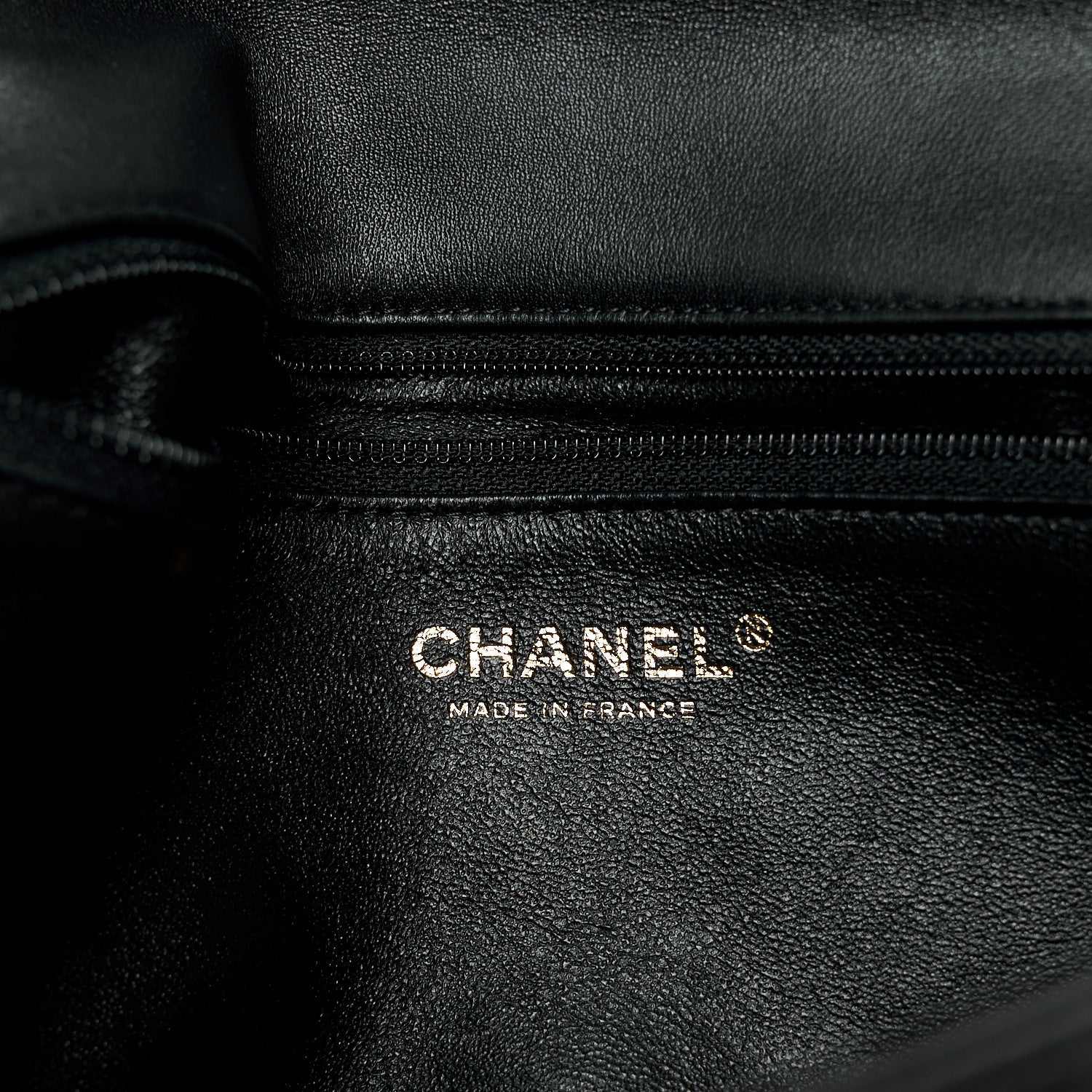 Chanel Lambskin Quilted Flap Clutch Black 6 of 9