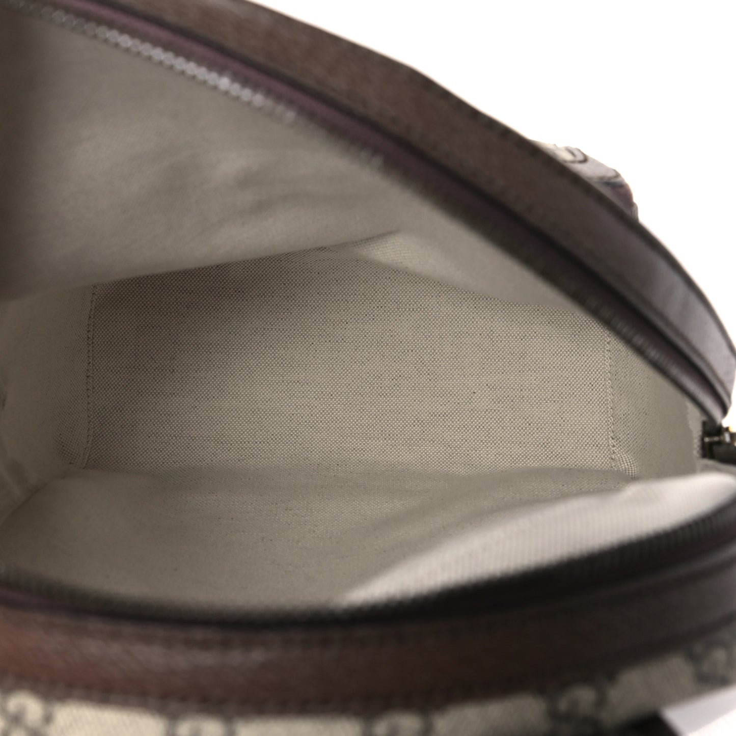 GG Supreme Monogram Calfskin Web Small Ophidia Day Backpack Beige Ebony New Acero