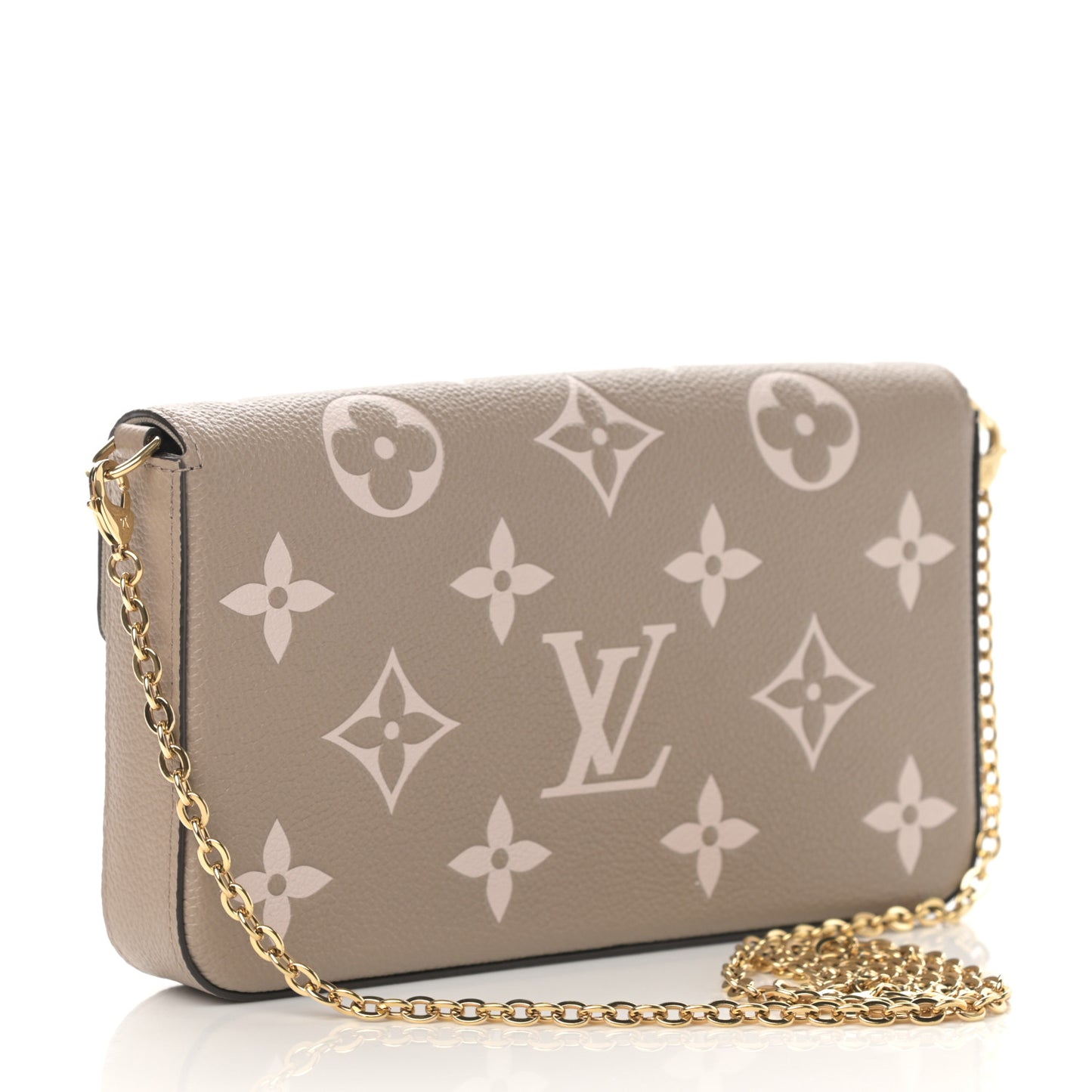 Empreinte Monogram Giant Felicie Pochette Tourterelle Creme