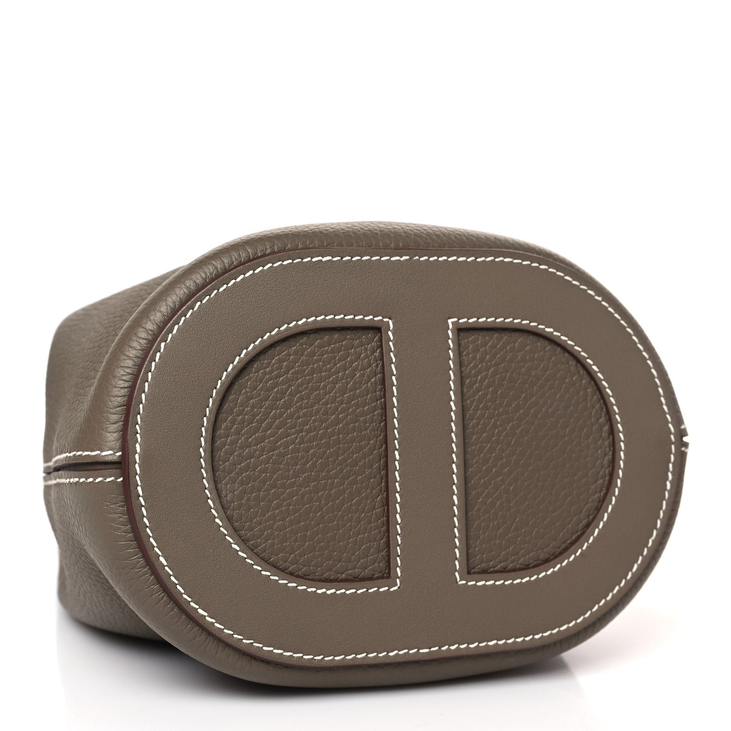 Taurillon Clemence Swift In-The-Loop 18 Bag Etoupe