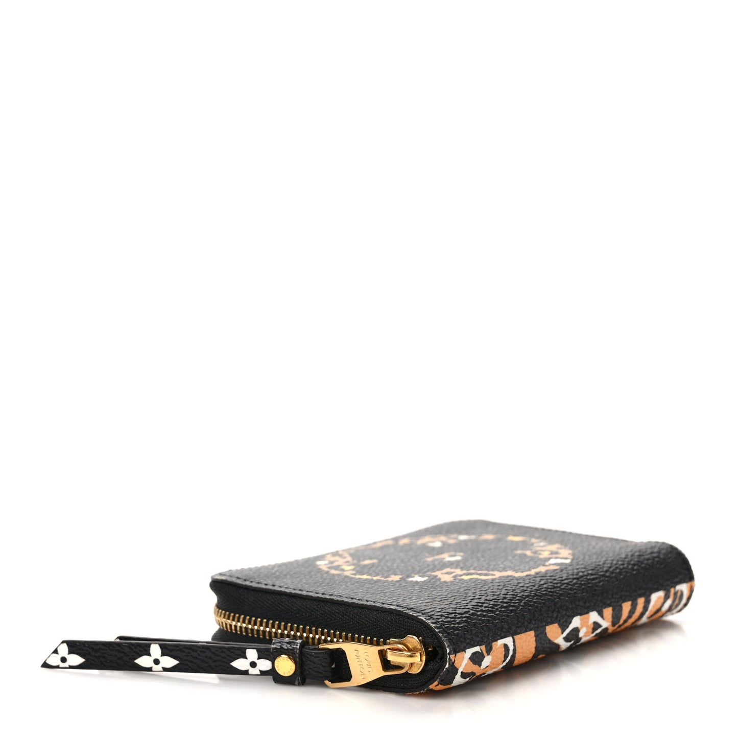 Monogram Giant Jungle Zippy Coin Purse Black