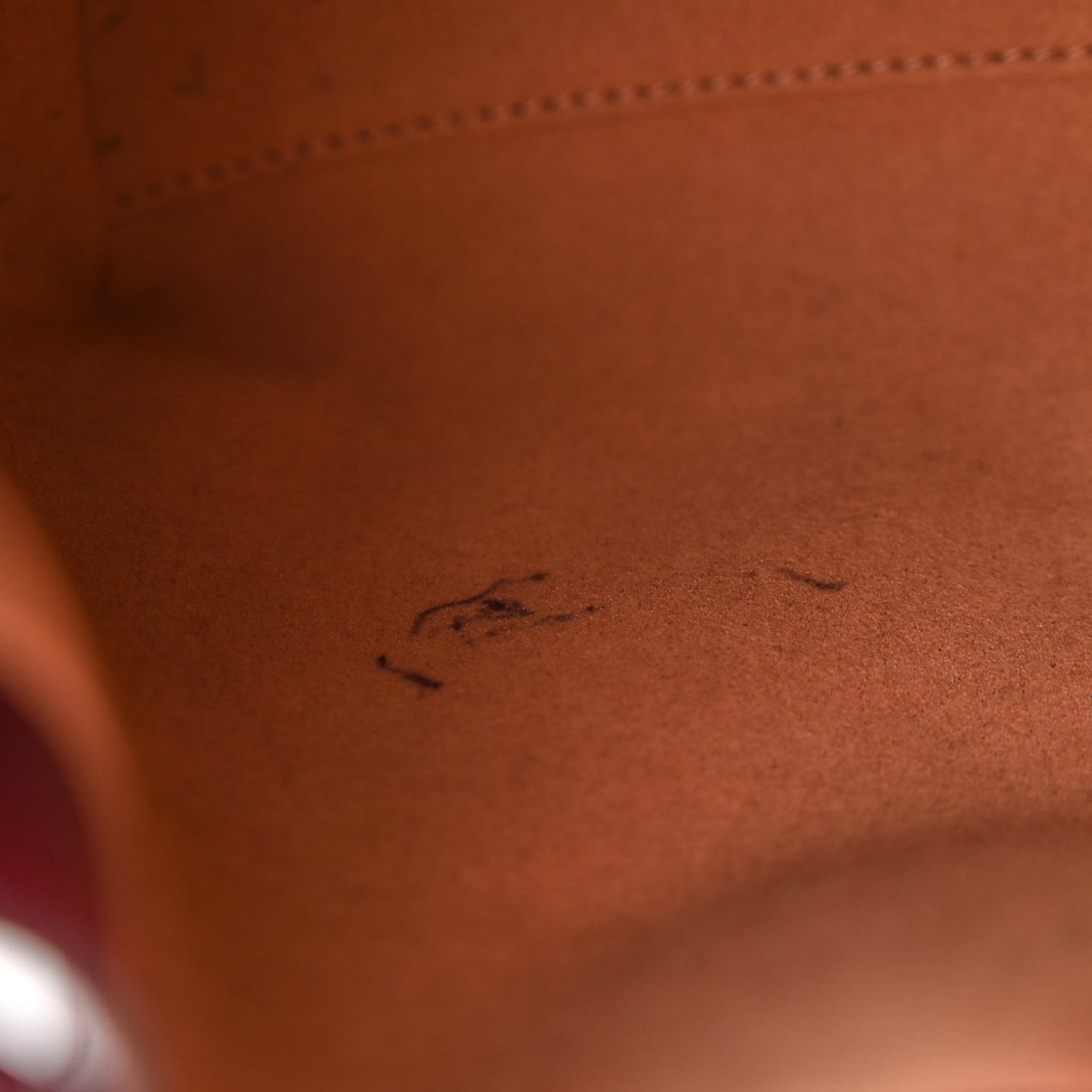 Calfskin Bon Bon Bucket Bag Burgundy