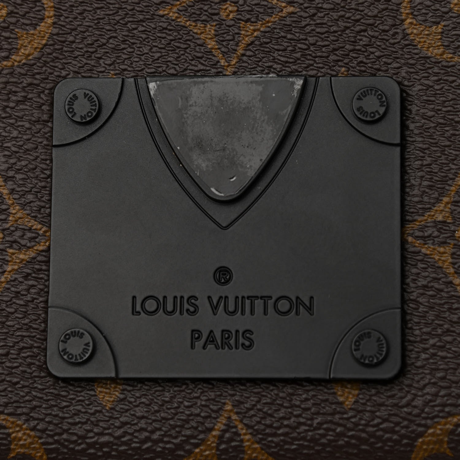 Louis Vuitton Monogram Macassar S Lock Messenger Blue 5 of 15