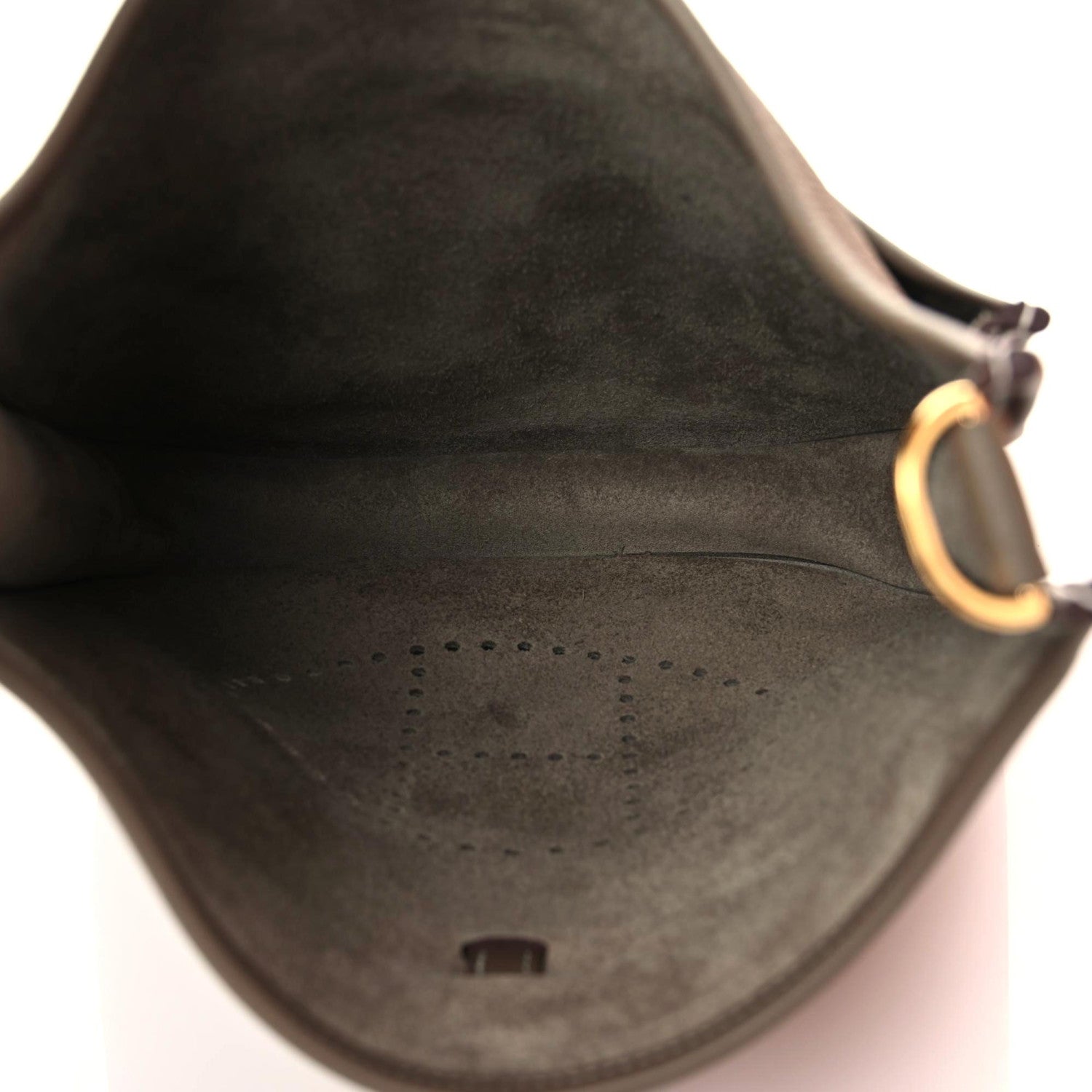 Hermes Taurillon Clemence Evelyne III PM Etoupe 9 of 11