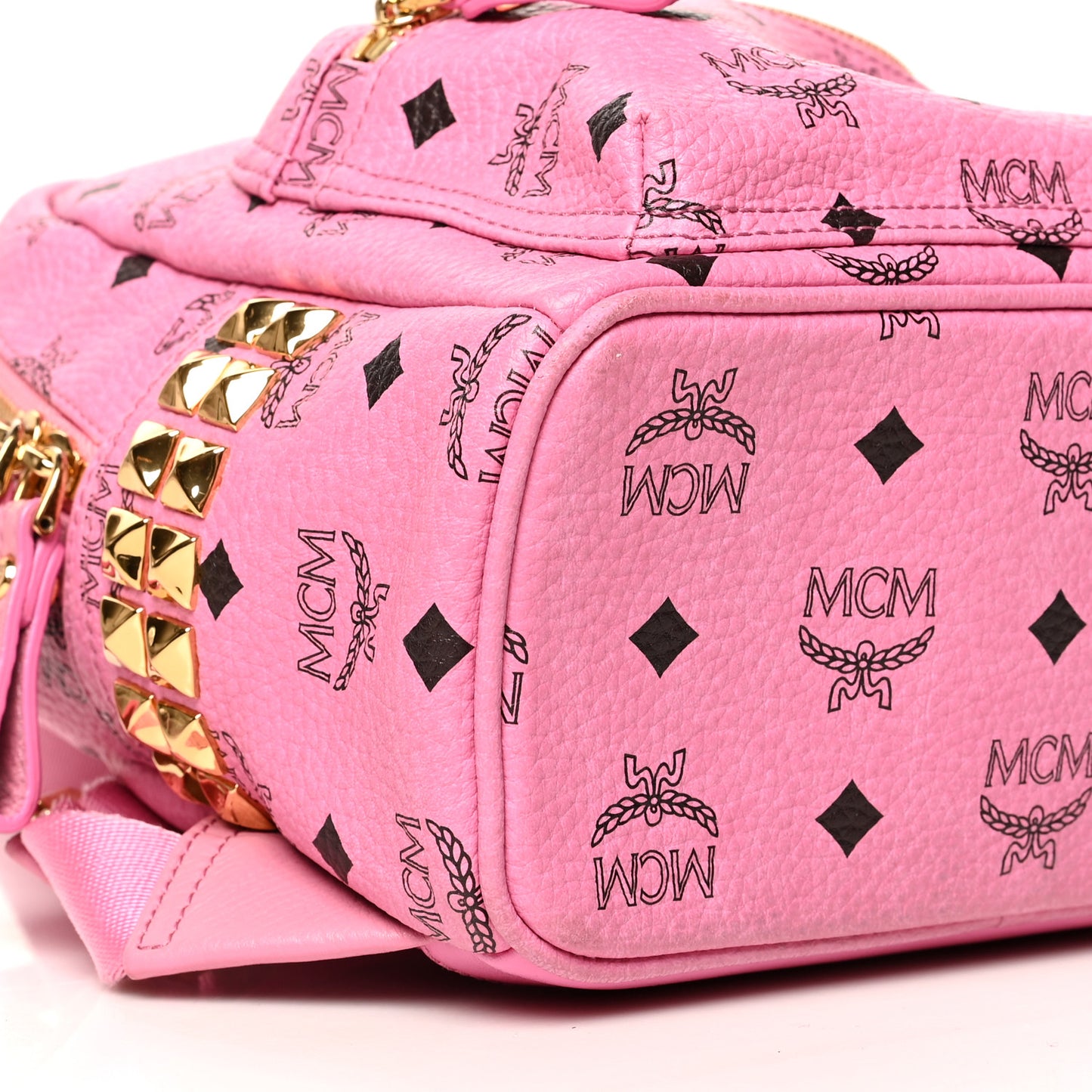 Visetos Side Stud Mini Stark Backpack Pink