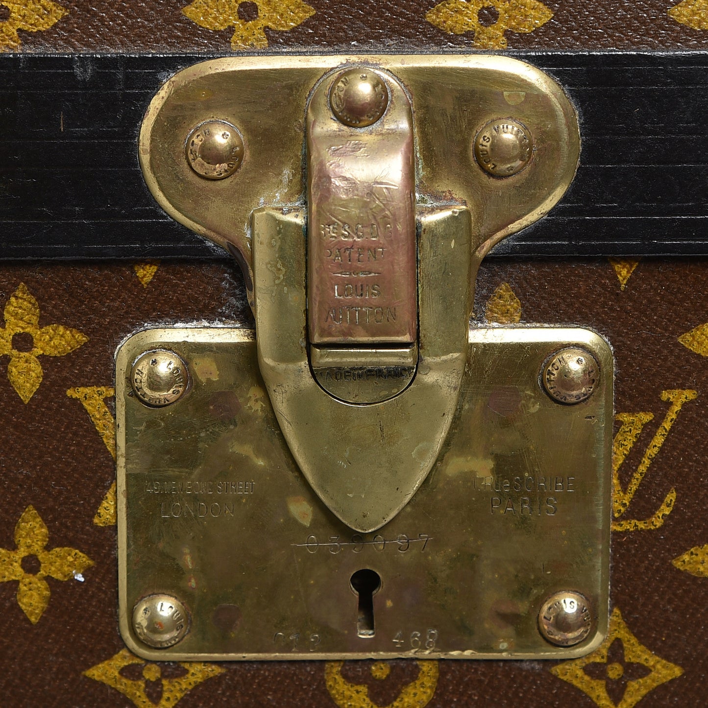 Monogram Cube Trunk