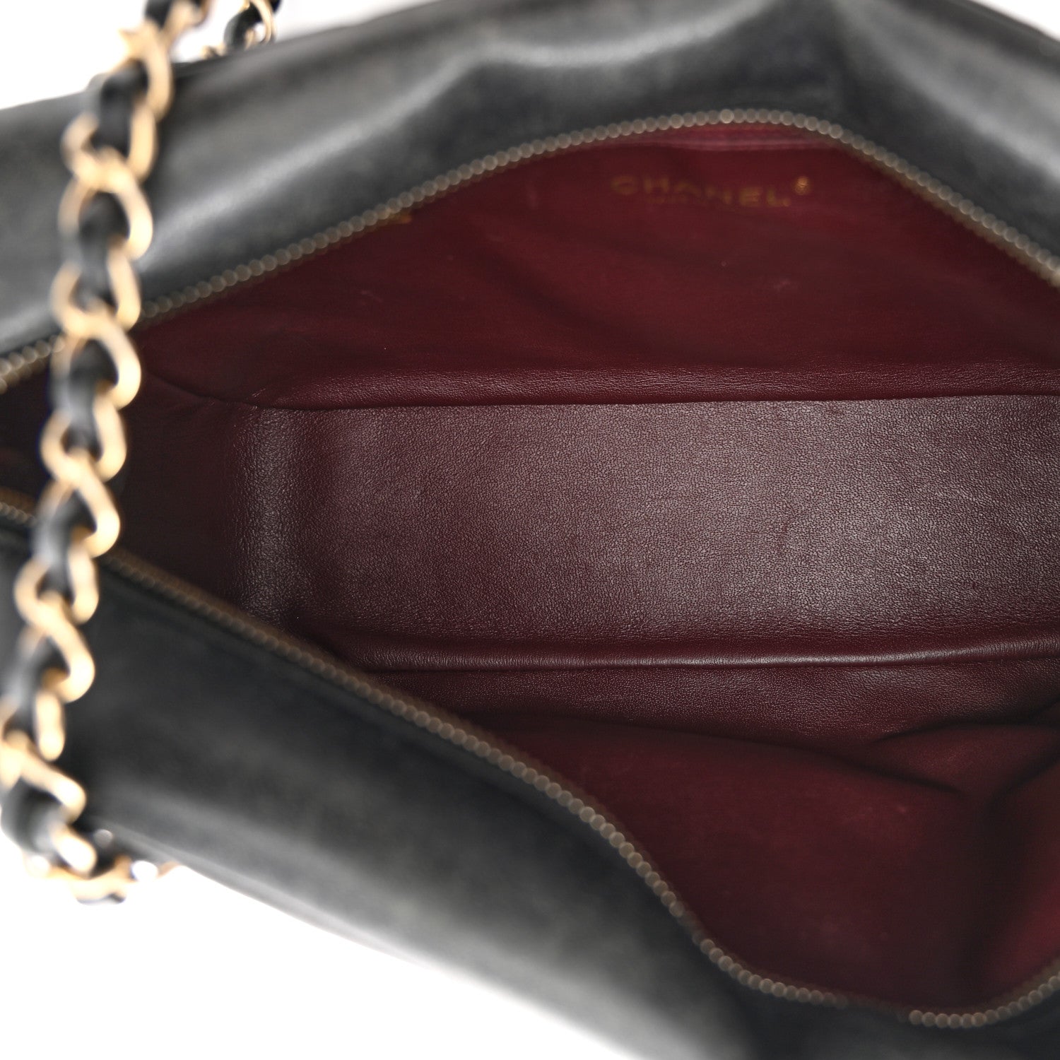 Chanel Calfskin Quilted Small Ballerine Camera Case Black 5 of 13