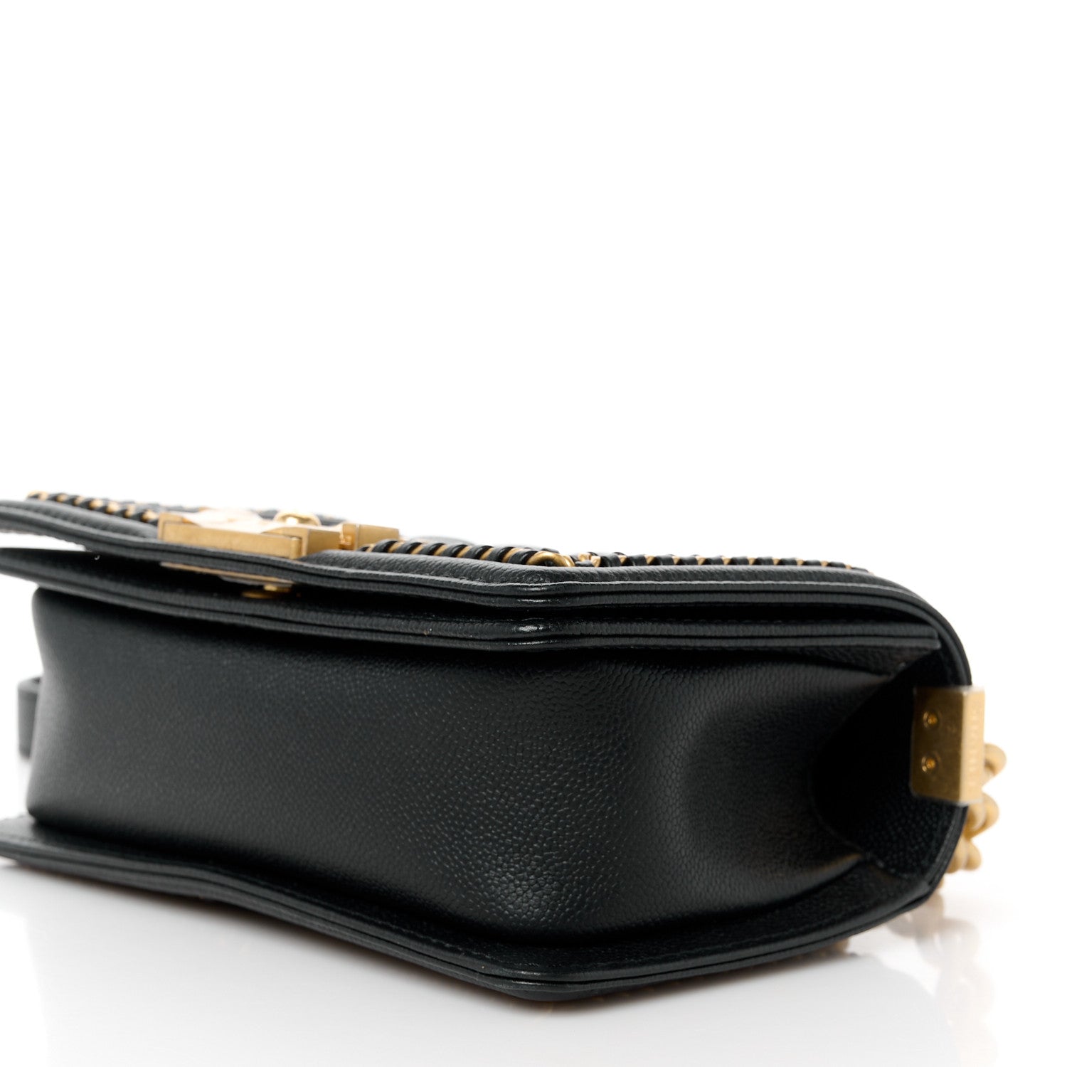 Chanel Caviar Quilted Small Chain Around Boy Flap Black 10 of 10