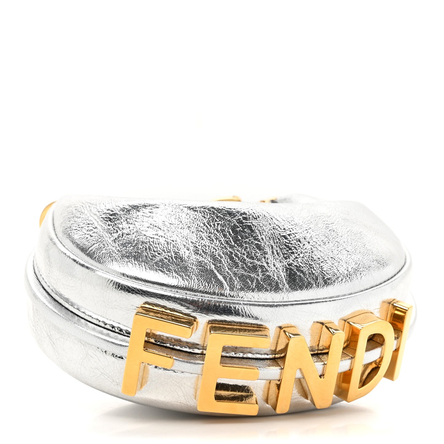 Rock Millenium Nano Fendigraphy Hobo Charm Argento