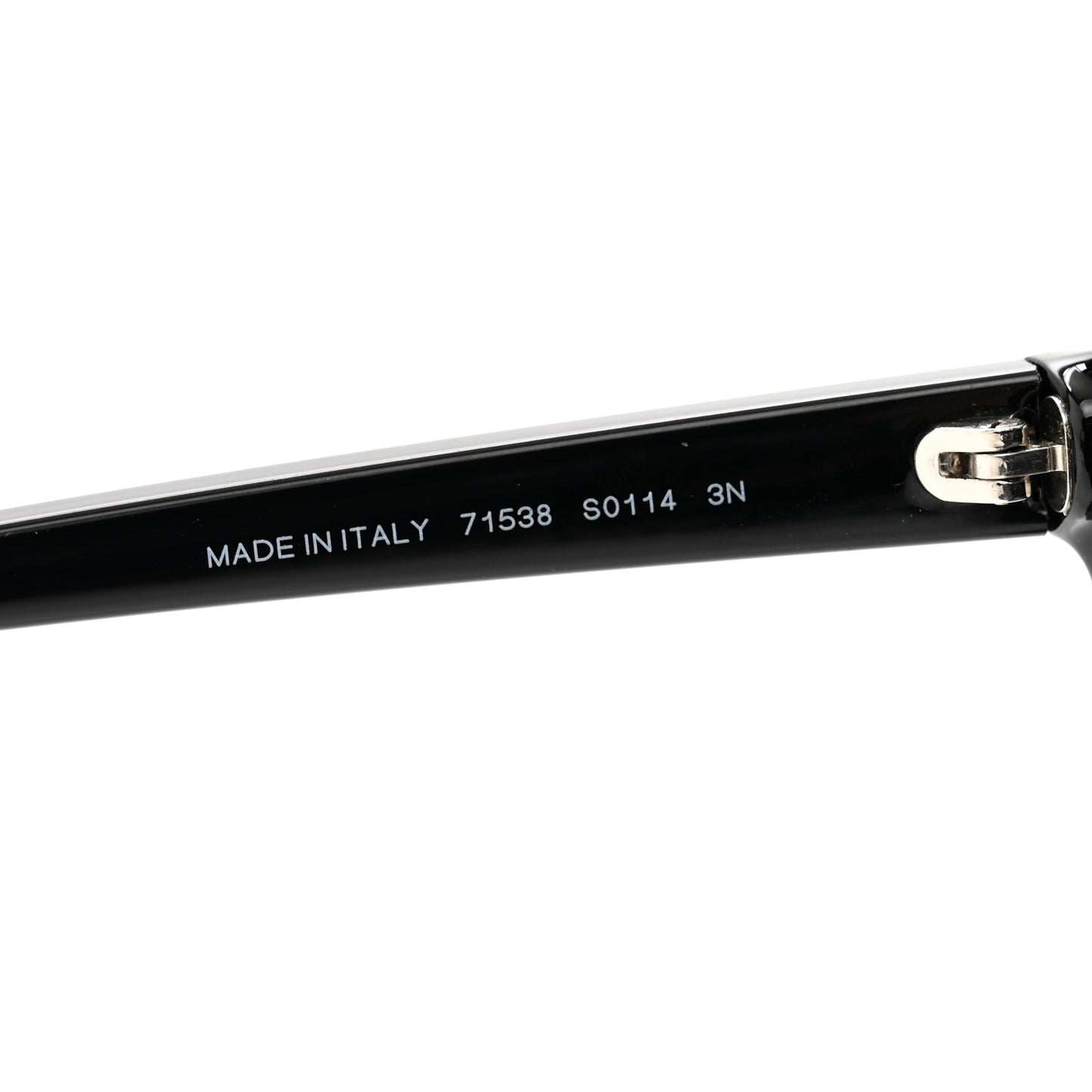 Nylon Crystal Square Sunglasses 71538 Black Grey