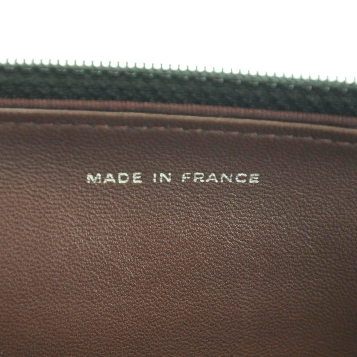 Lambskin Quilted Wallet On Chain WOC Black