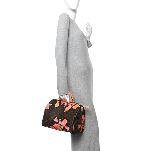 Monogram Roses Speedy 30