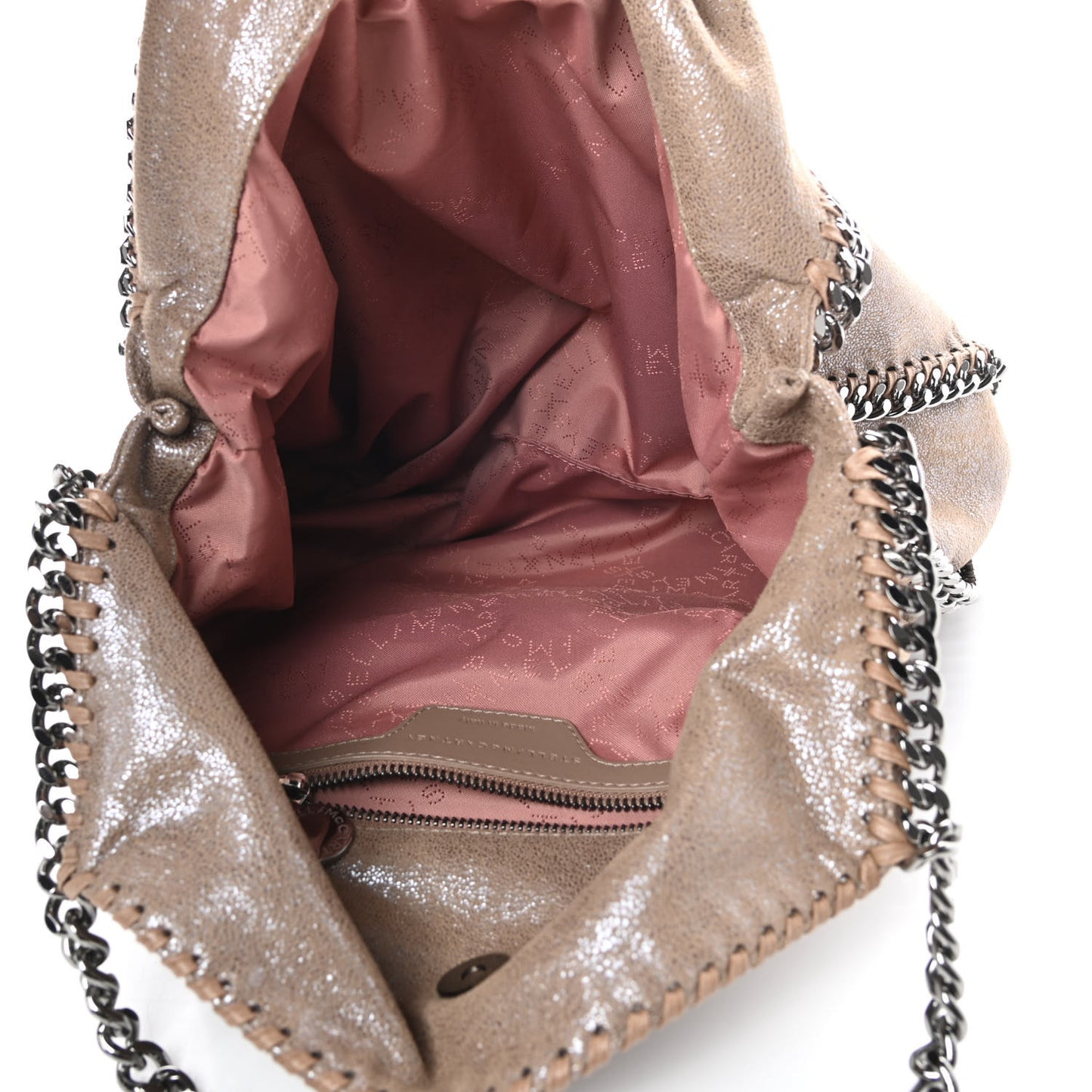 Shaggy Deer Small Falabella Tote Redwood