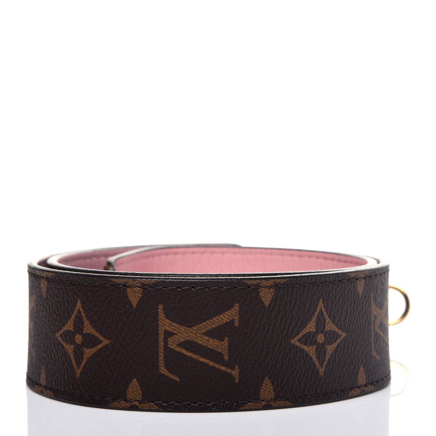 Monogram Bandouliere Shoulder Strap Rose Poudre