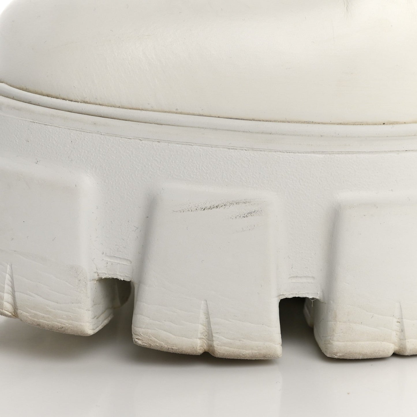 Spazzolato Rois Re-Nylon Metal Triangle Logo Monolith Pouch Pocket 55mm Boots 36 White