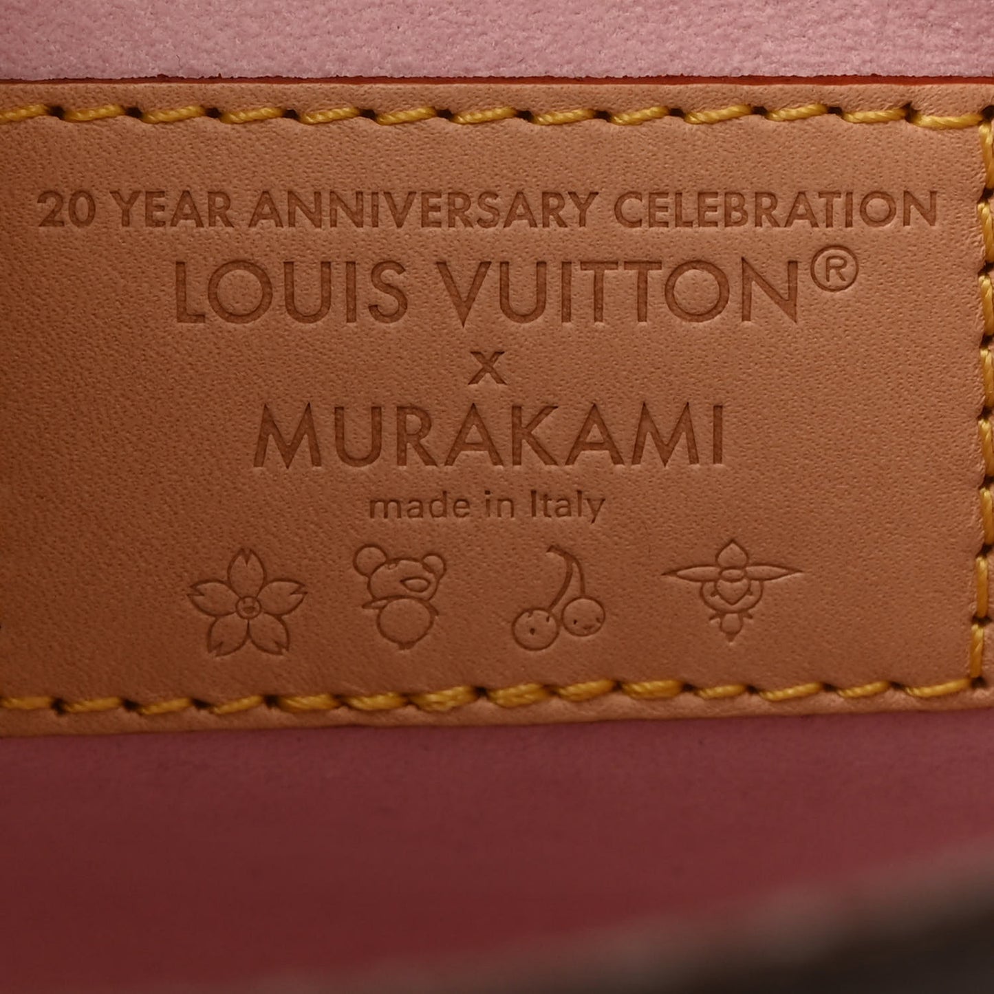 LV X TM Monogram Cherry Blossom Onthego PM Sakura Brown