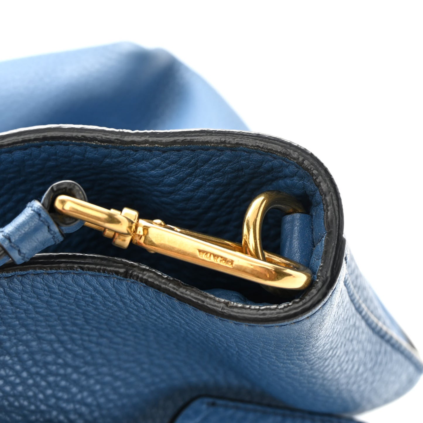 Vitello Daino Shopping Tote Inchiostro