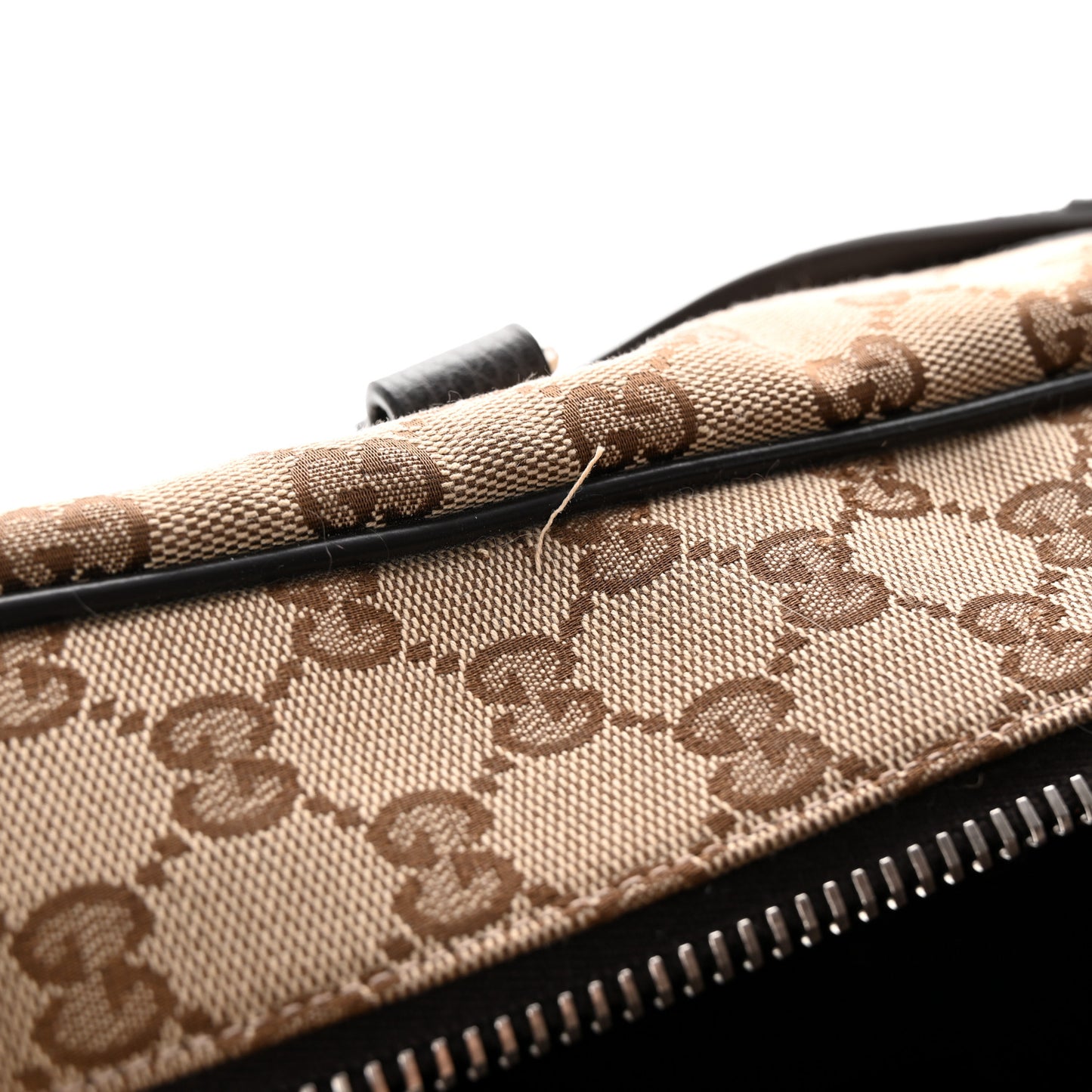 Monogram Dollar Calfskin Boston Duffle Bag Beige Ebony Testa di Moro Marrone Scuro