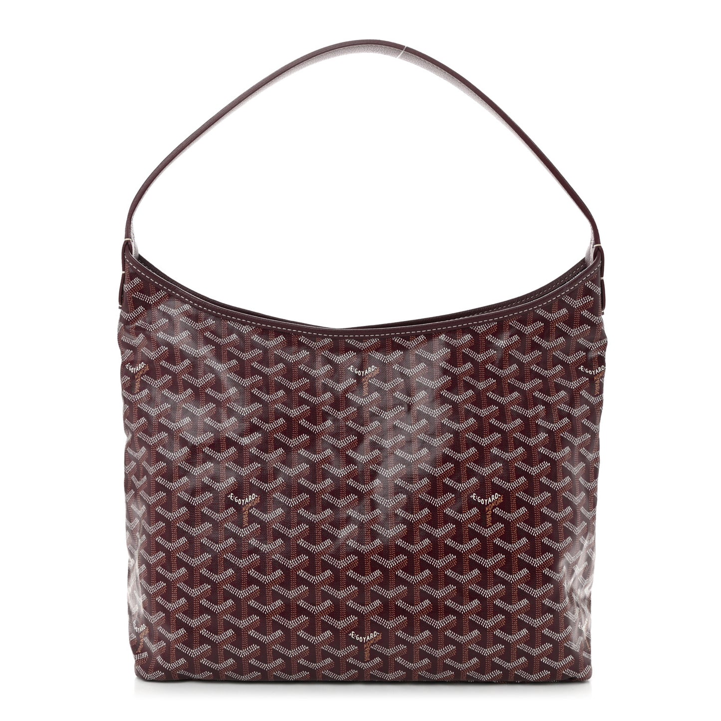 Goyardine Boheme Hobo Burgundy