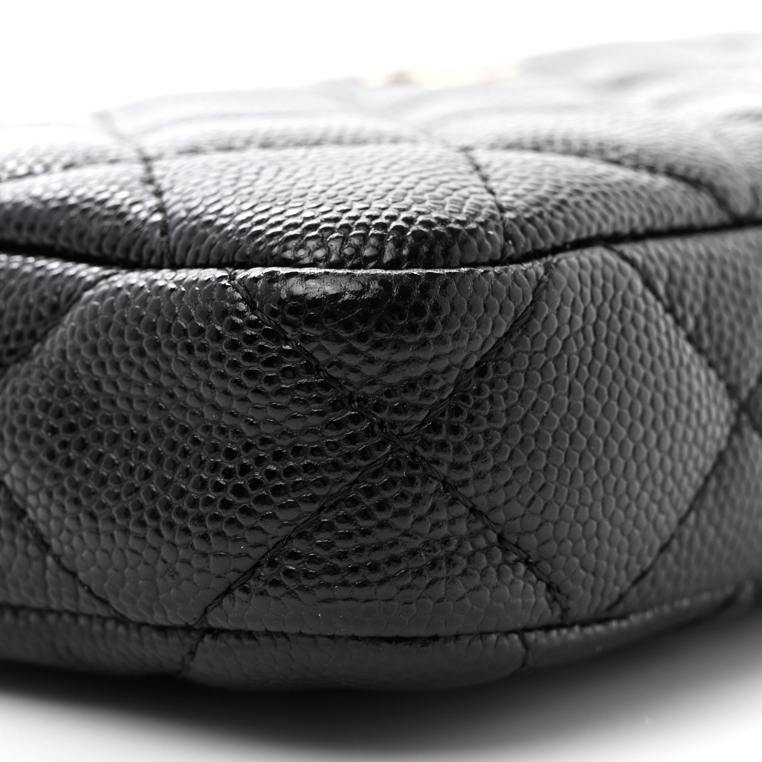 Chanel Caviar Quilted Small Clutch With Chain Black 11 of 12