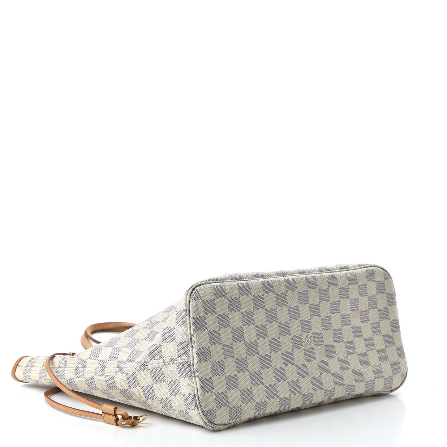 Damier Azur Neo Neverfull MM Rose Ballerine