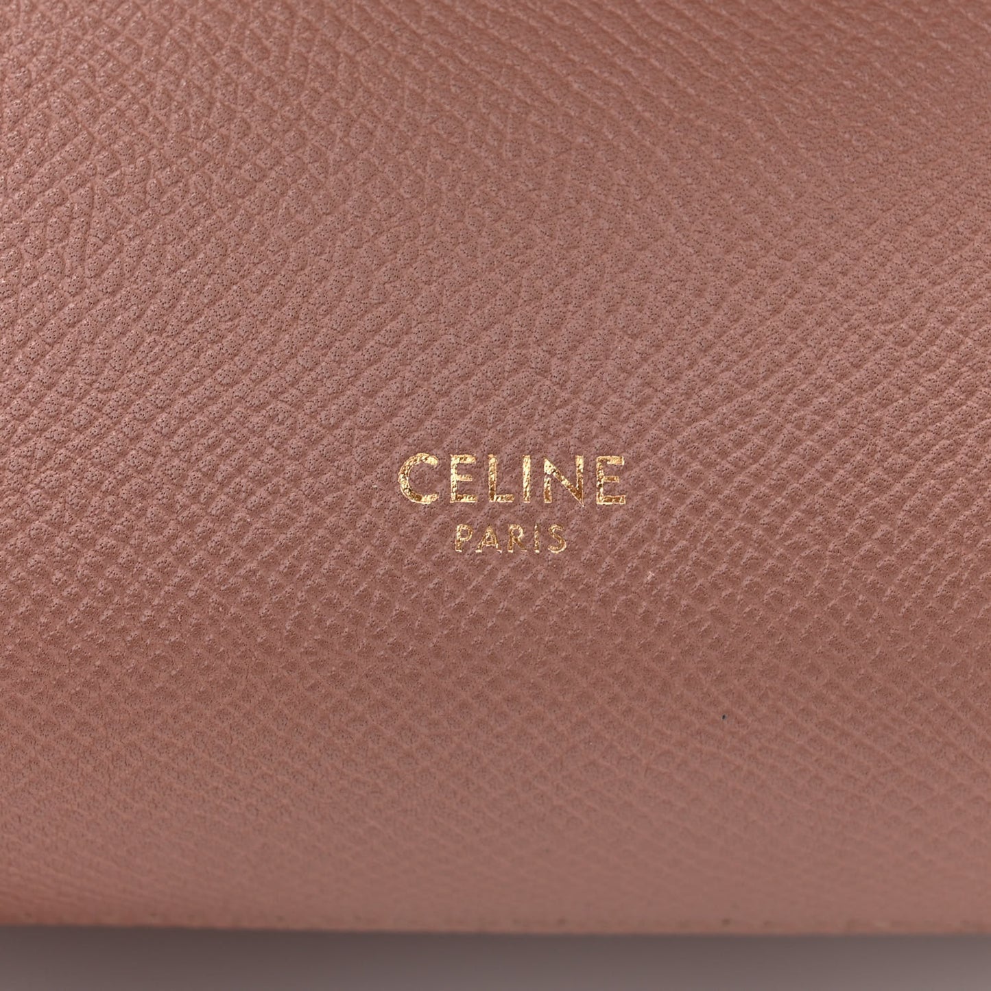 Grained Calfskin Nano Belt Bag Antique Rose