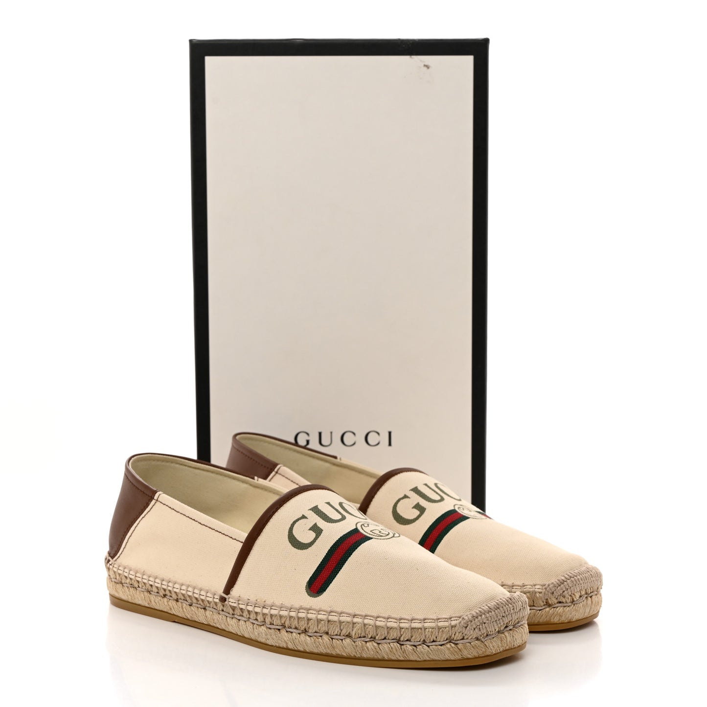 Canvas Miro Soft Calfskin Logo Mens Espadrilles 10 Greggio Cuir
