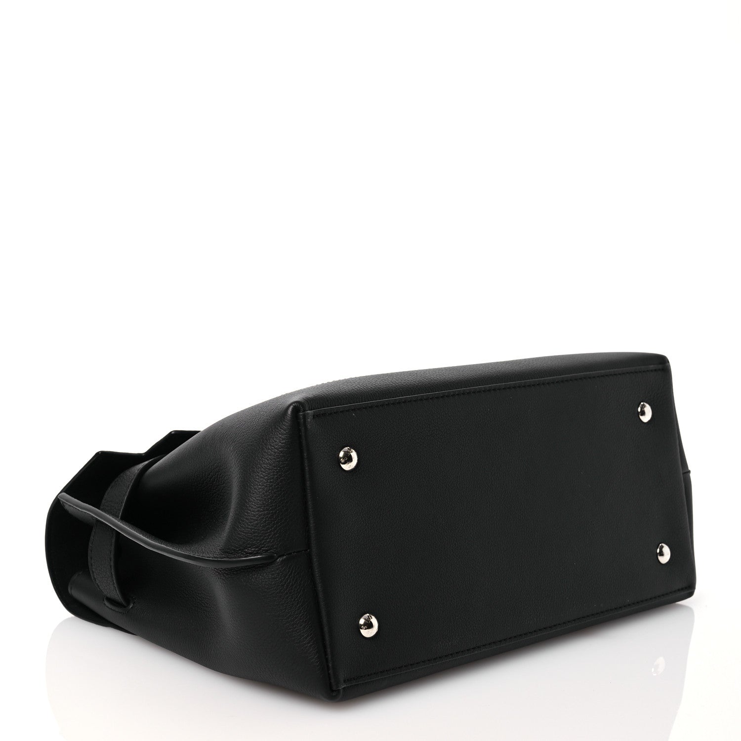 Louis Vuitton Calfskin Lockme Ever Black 3 of 11