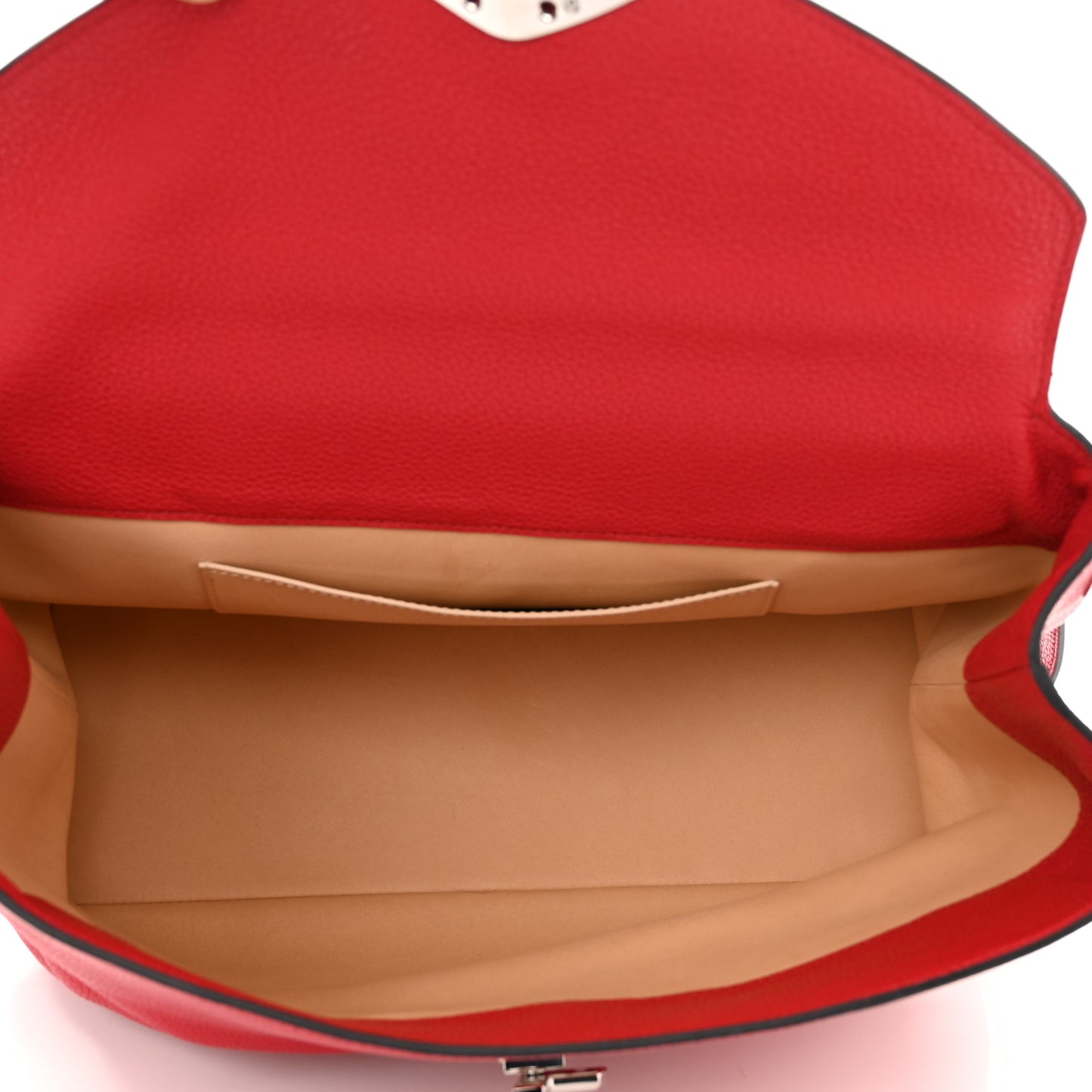 Taurillon Blush Calfskin Gabby MM Red