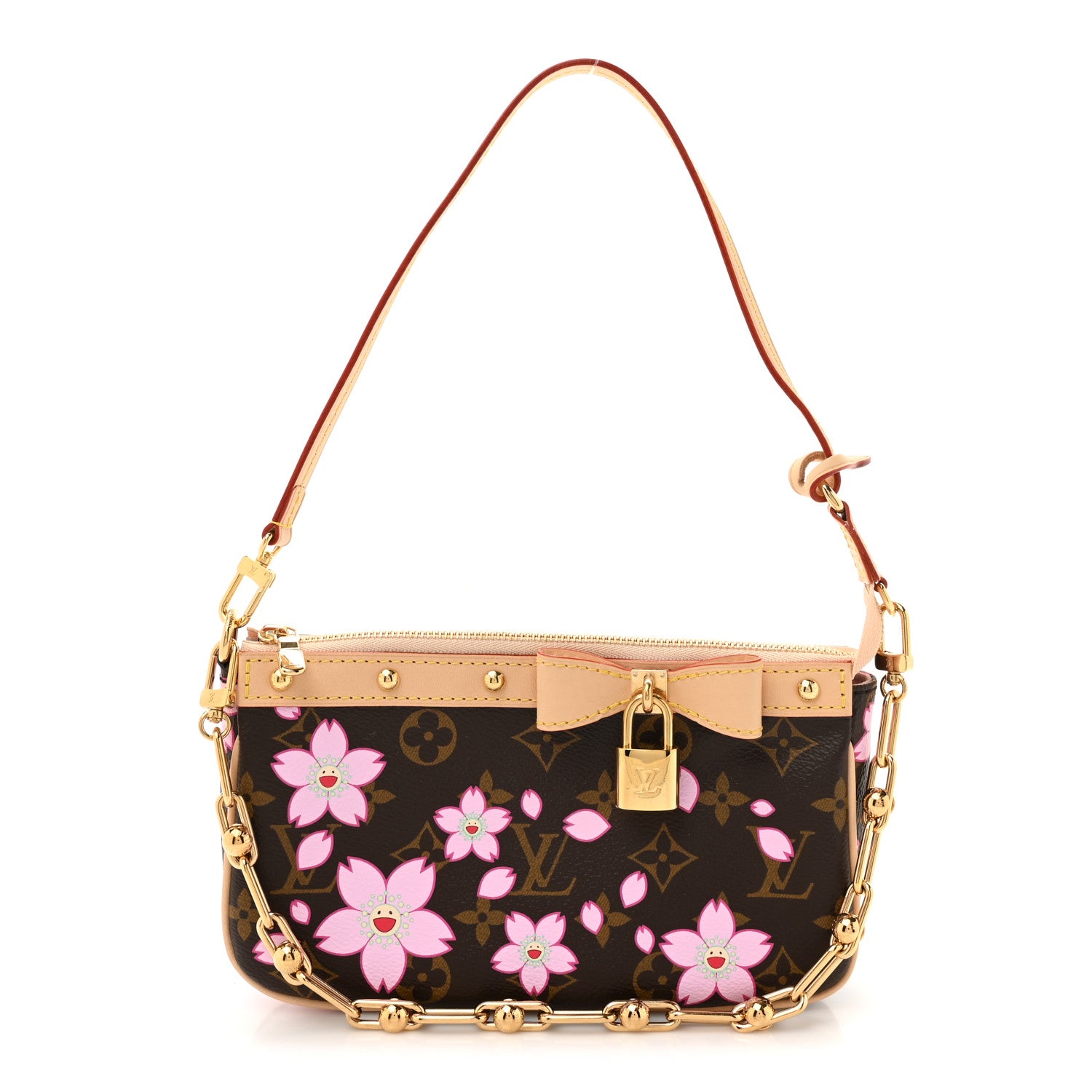 Louis Vuitton LV X TM Monogram Cherry Blossom Pochette Accessories