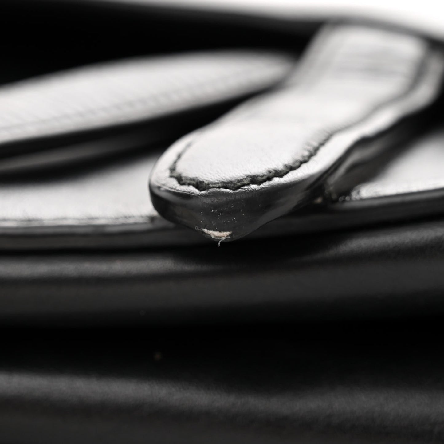 Calfskin Saddle Bag Black