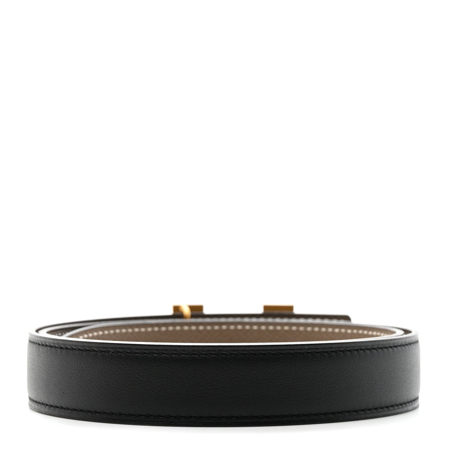 Swift Epsom Constance H Belt 75 30 Black Etoupe