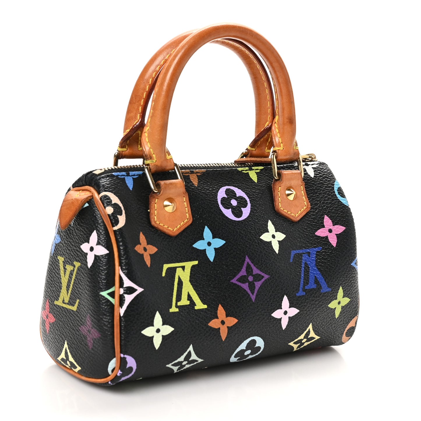 Monogram Multicolor Mini Sac HL Speedy Black