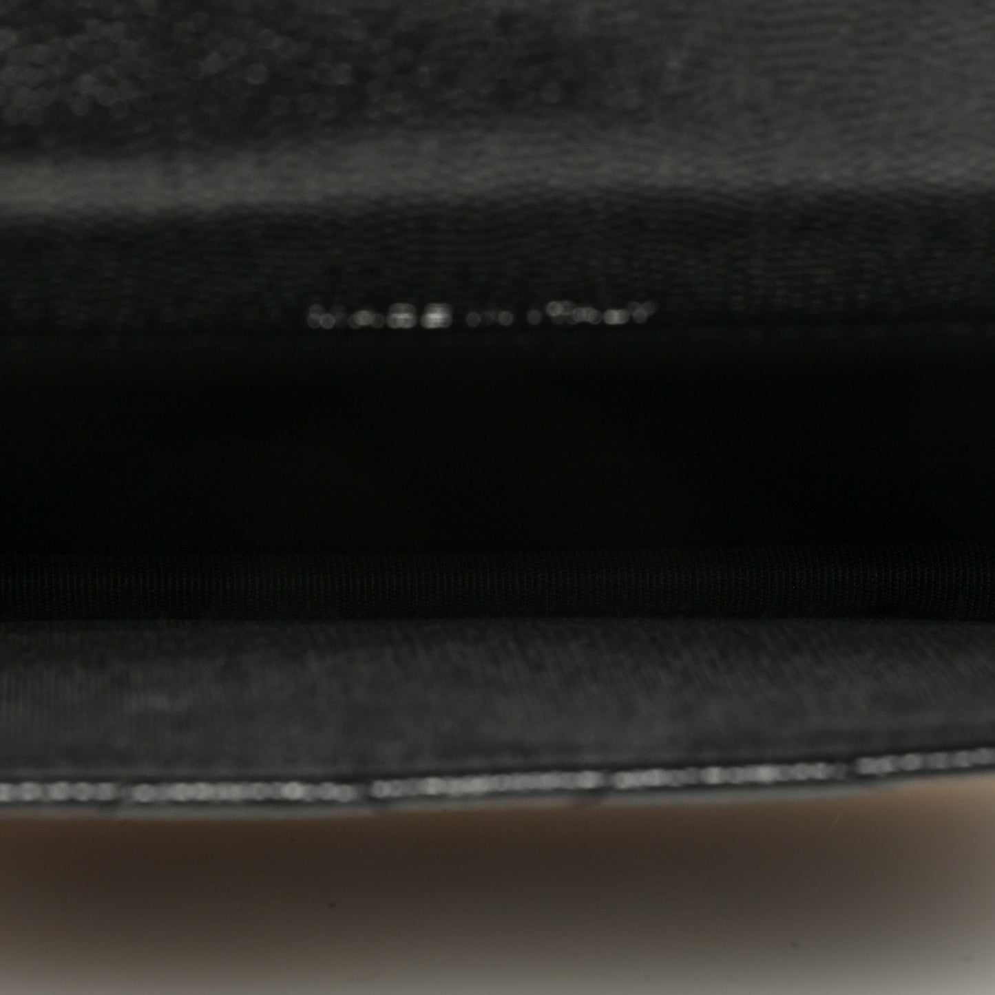 Caviar Quilted My Everything Belt Flap Card Holder Black