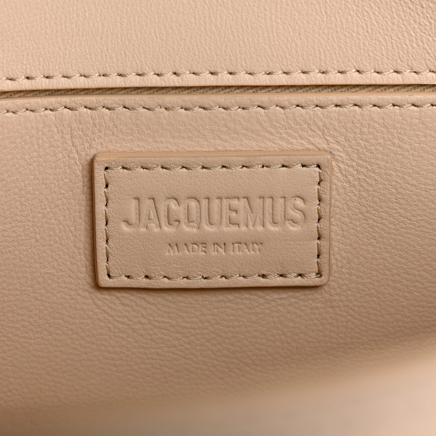 Calfskin Shearling Le Bambimou Ivory