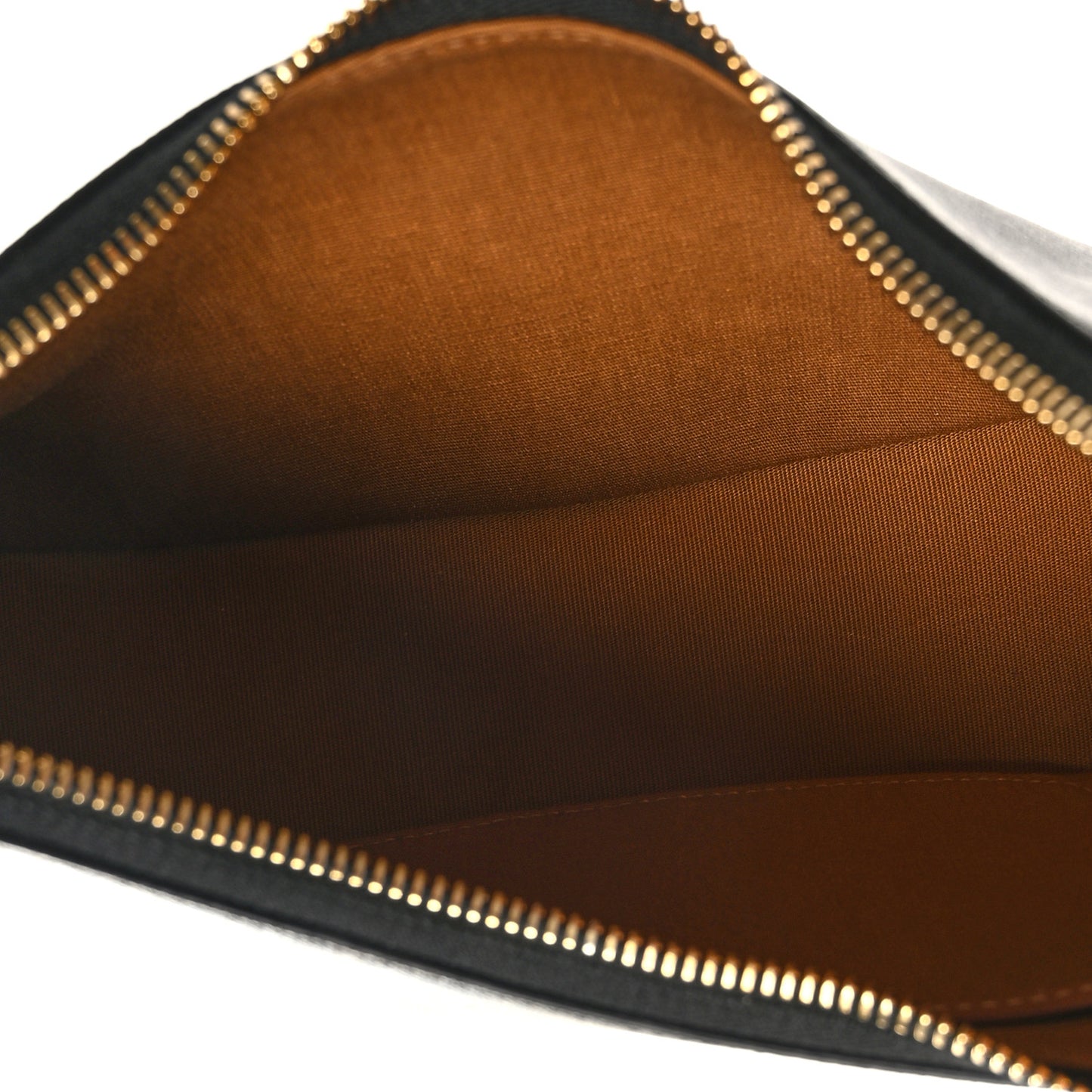 Triomphe Canvas Calfskin Ava Shoulder Bag Tan