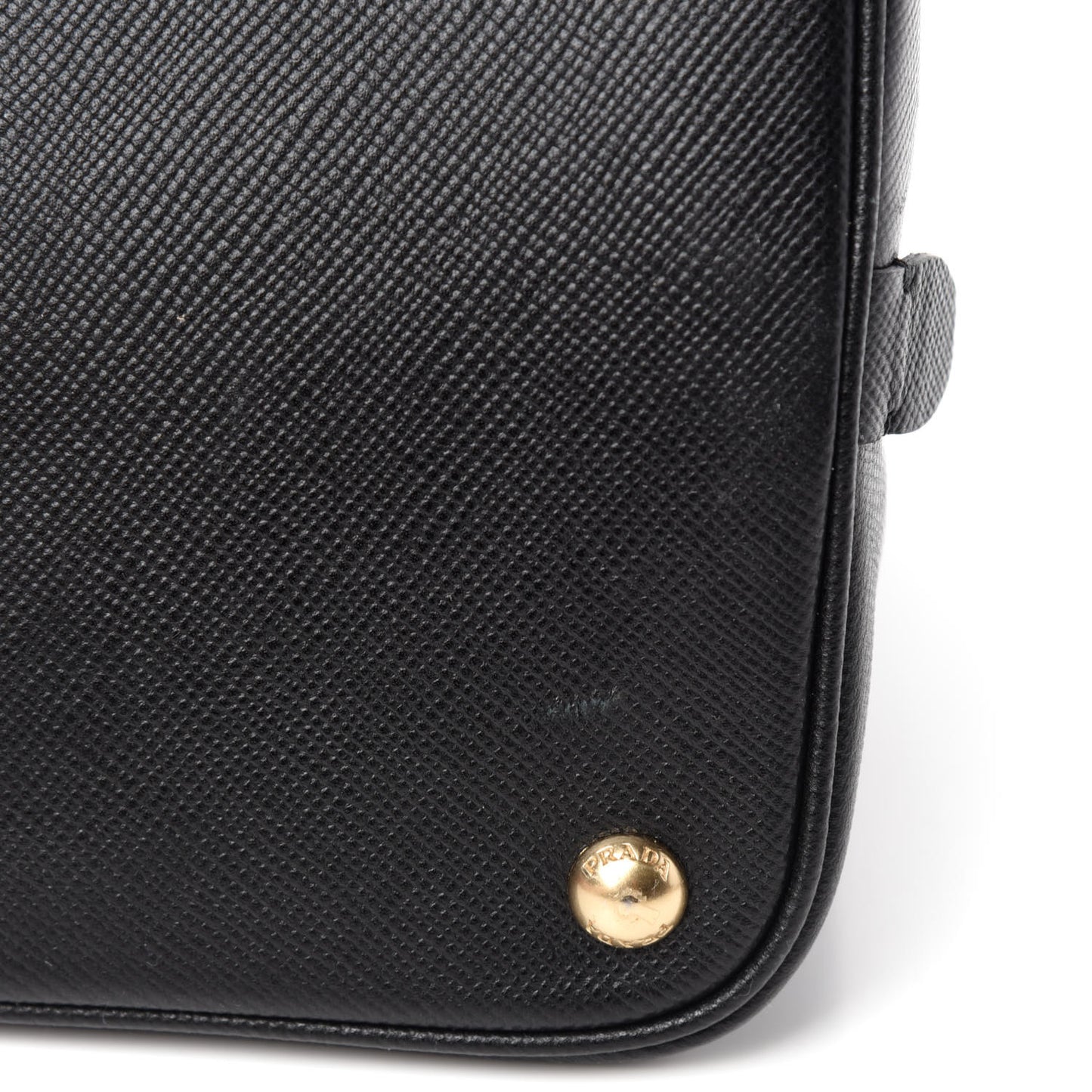 Saffiano Cuir Open Promenade Tote Black