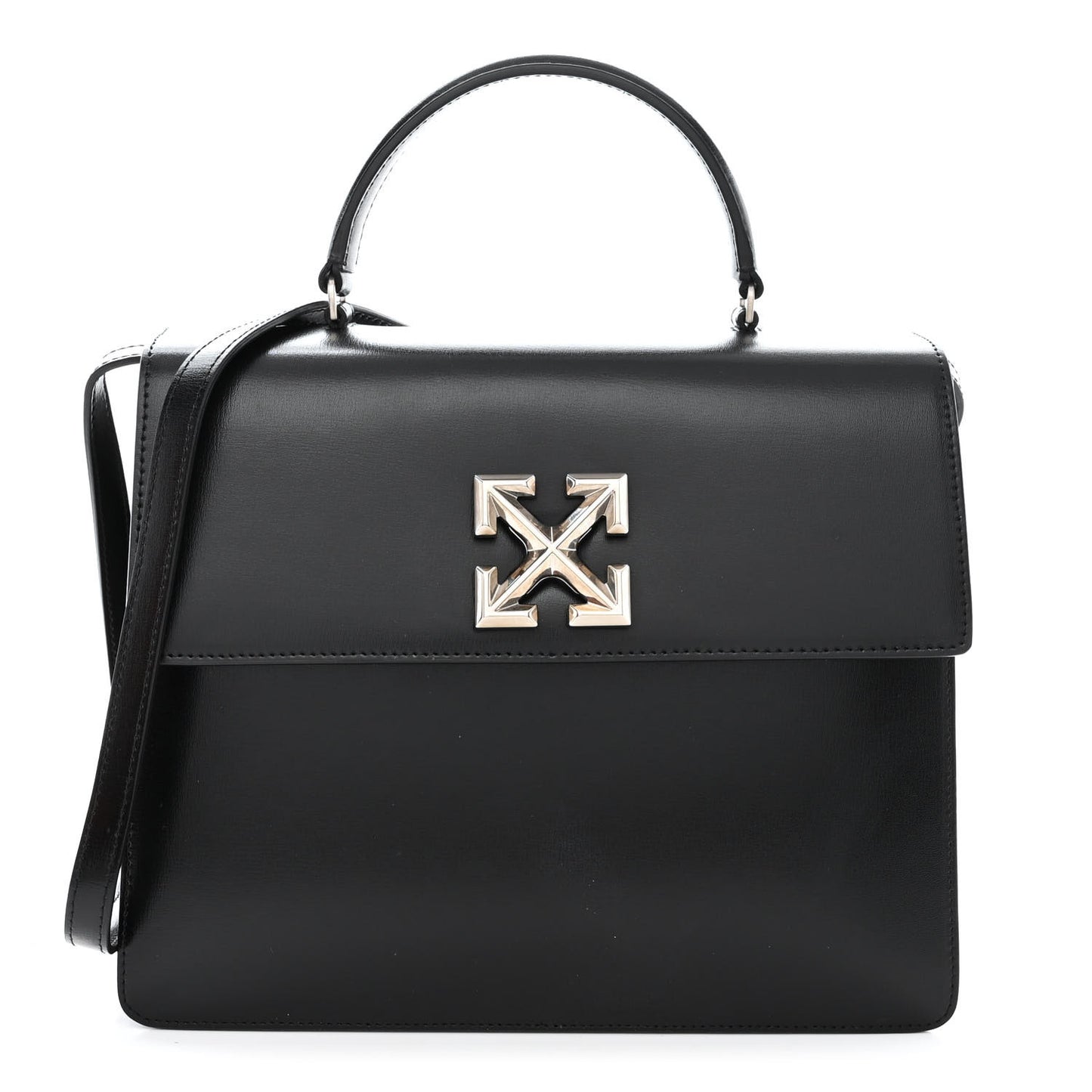 Calfskin 2.8 Jitney Bag Black