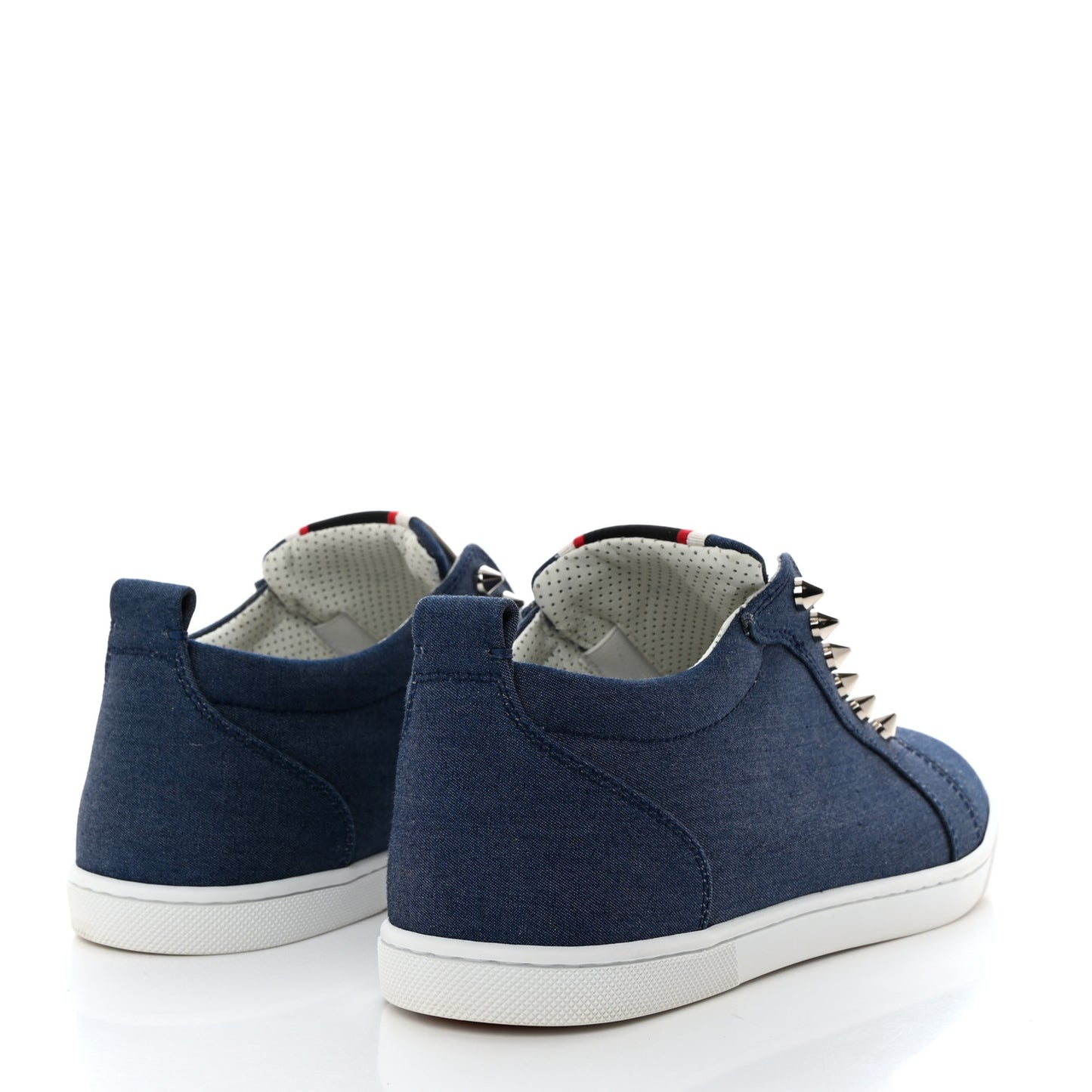 Denim Mens Fique A Vontade Sneakers 38.5 Blue