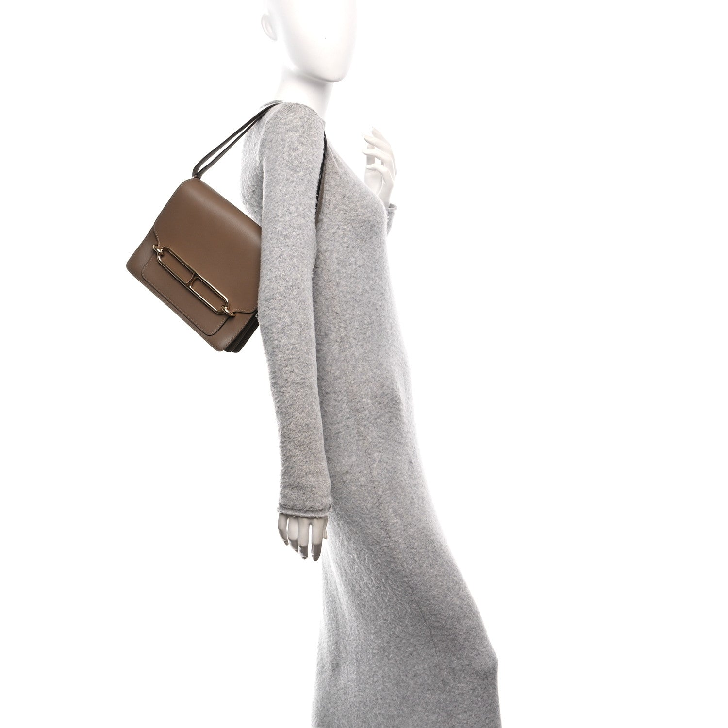 Hermes Evercolor Sac Roulis 23 Beige De Weimar 2 of 11